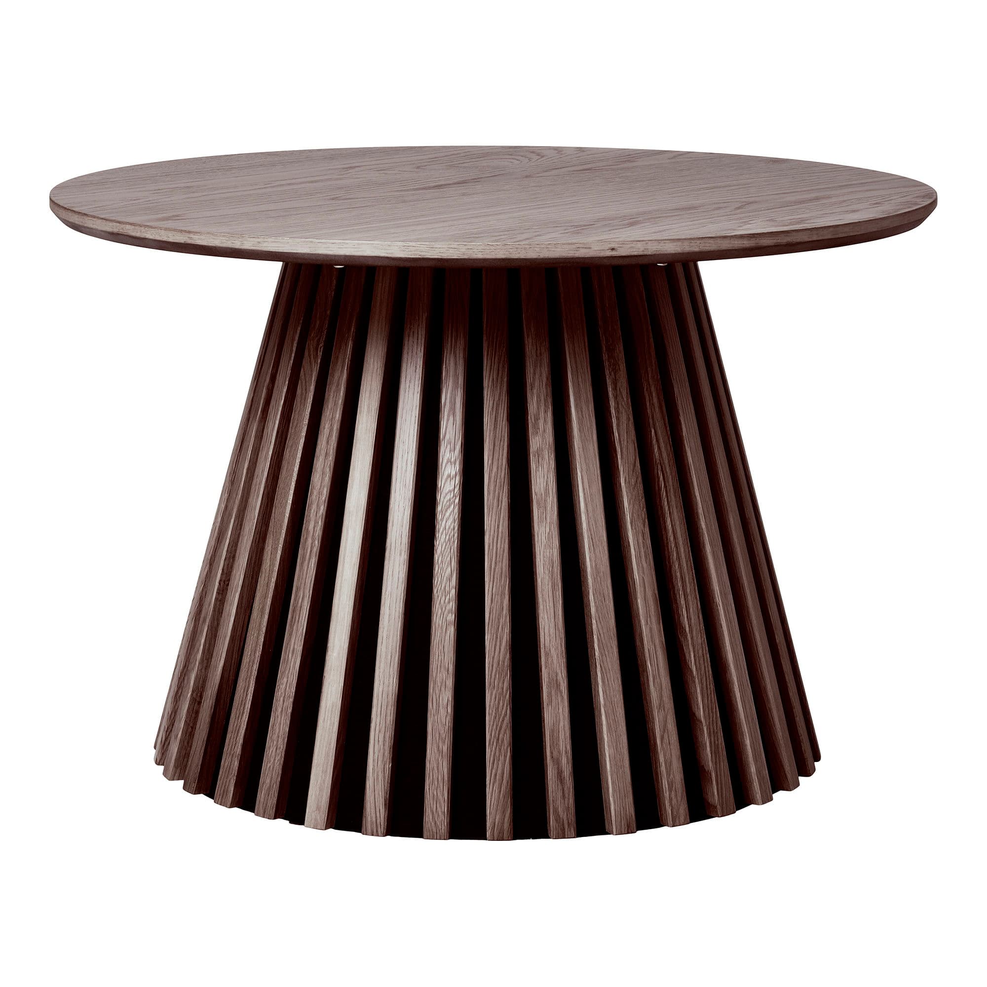 HOUSE NORDIC Osaka soffbord - Soffbord, ekfaner, rökt ek ø70x45 cm