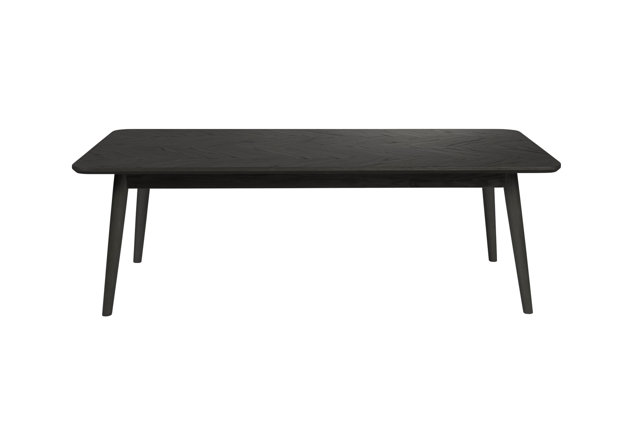 WHITE LABEL LIVING Soffbord Fabio 120X60 Svart