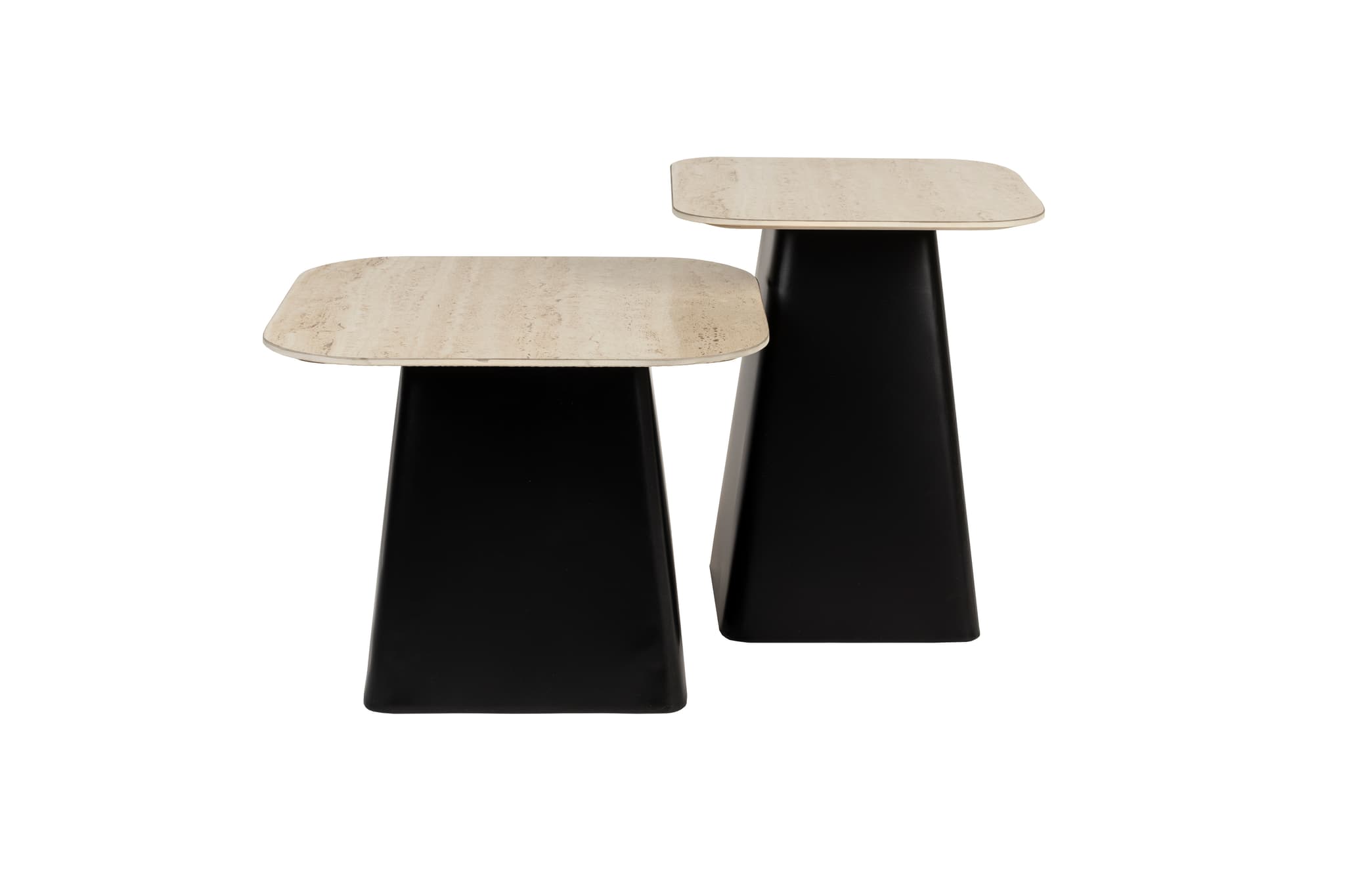 WHITE LABEL LIVING Baru sidobord set om 2