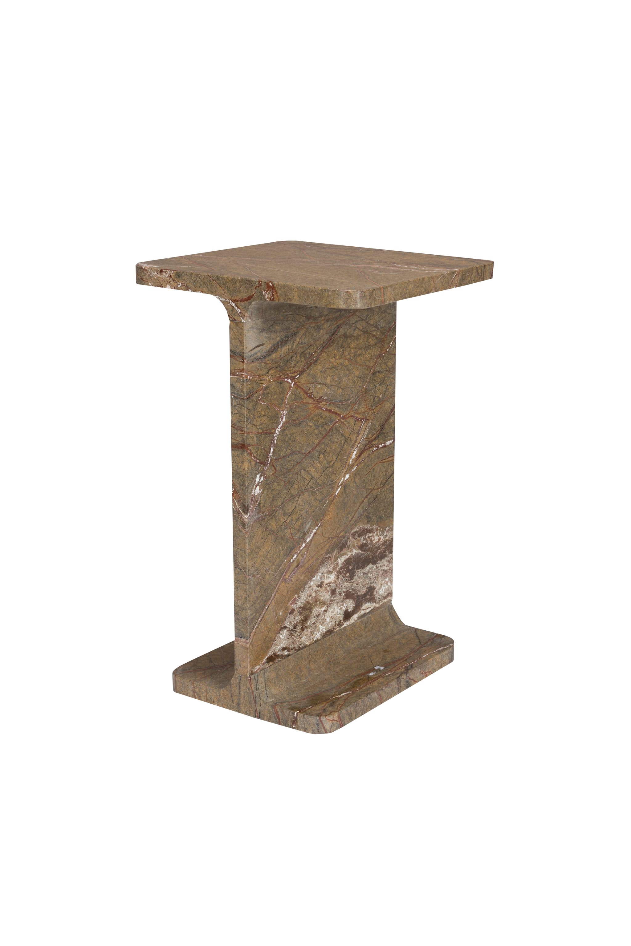 DUTCHBONE Sidobord Satpura Brun Marmor
