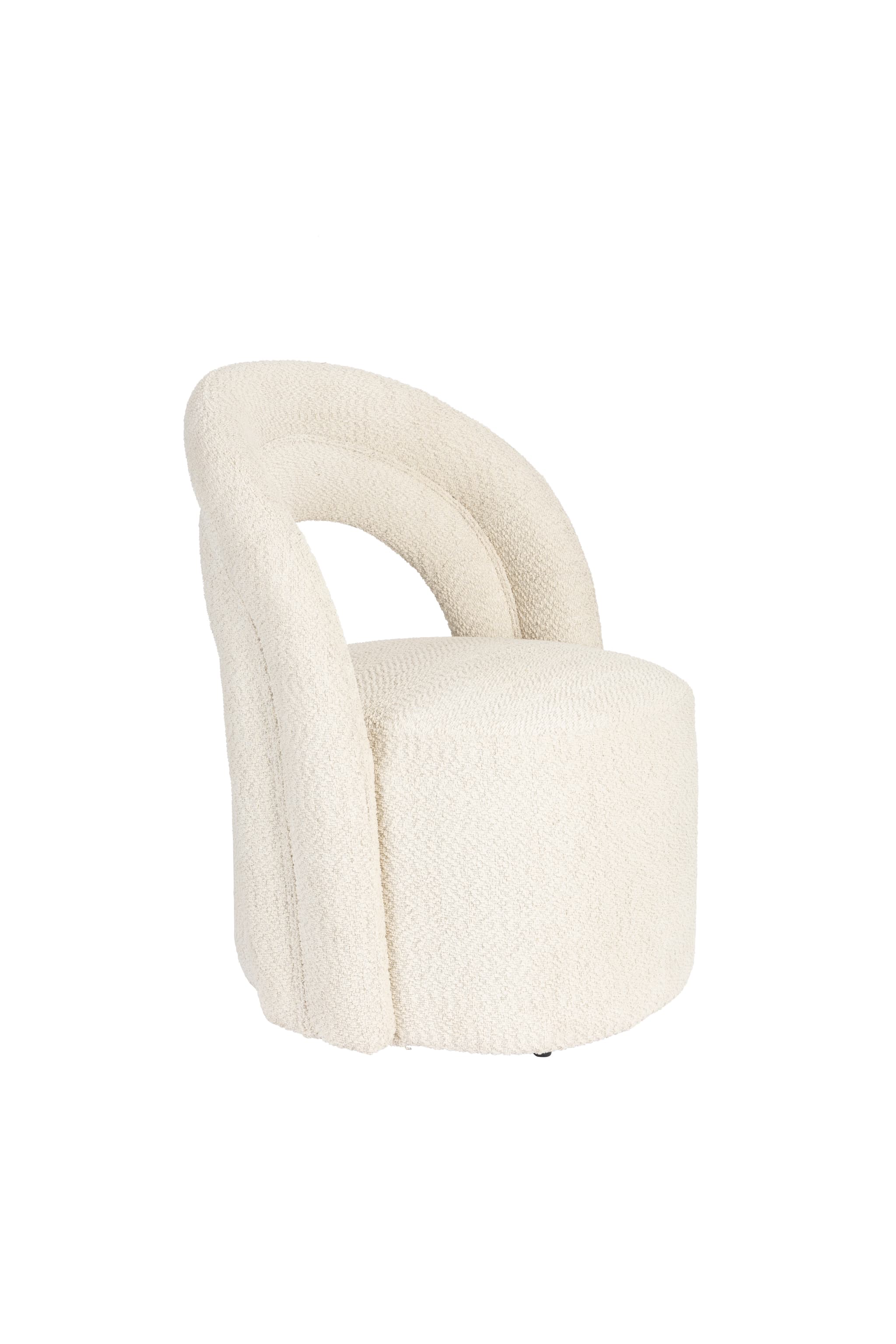 DUTCHBONE Loungefåtölj Seina Snurrande Beige
