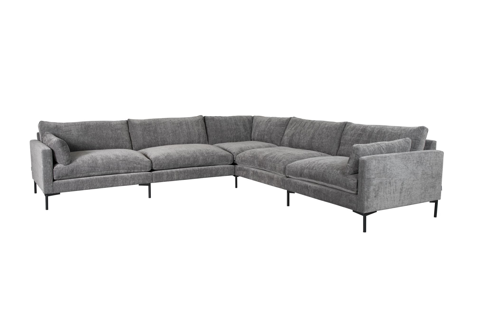ZUIVER Sommer 7-personers sofa antracit