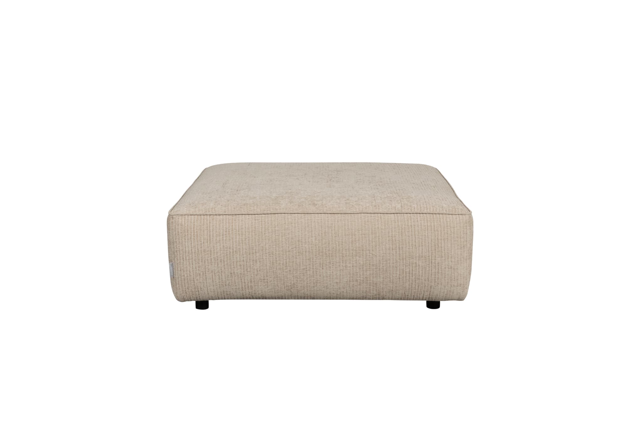 ZUIVER Hunter Sofa Element 1,5-sits, utan rygg - äkta sammet och plast