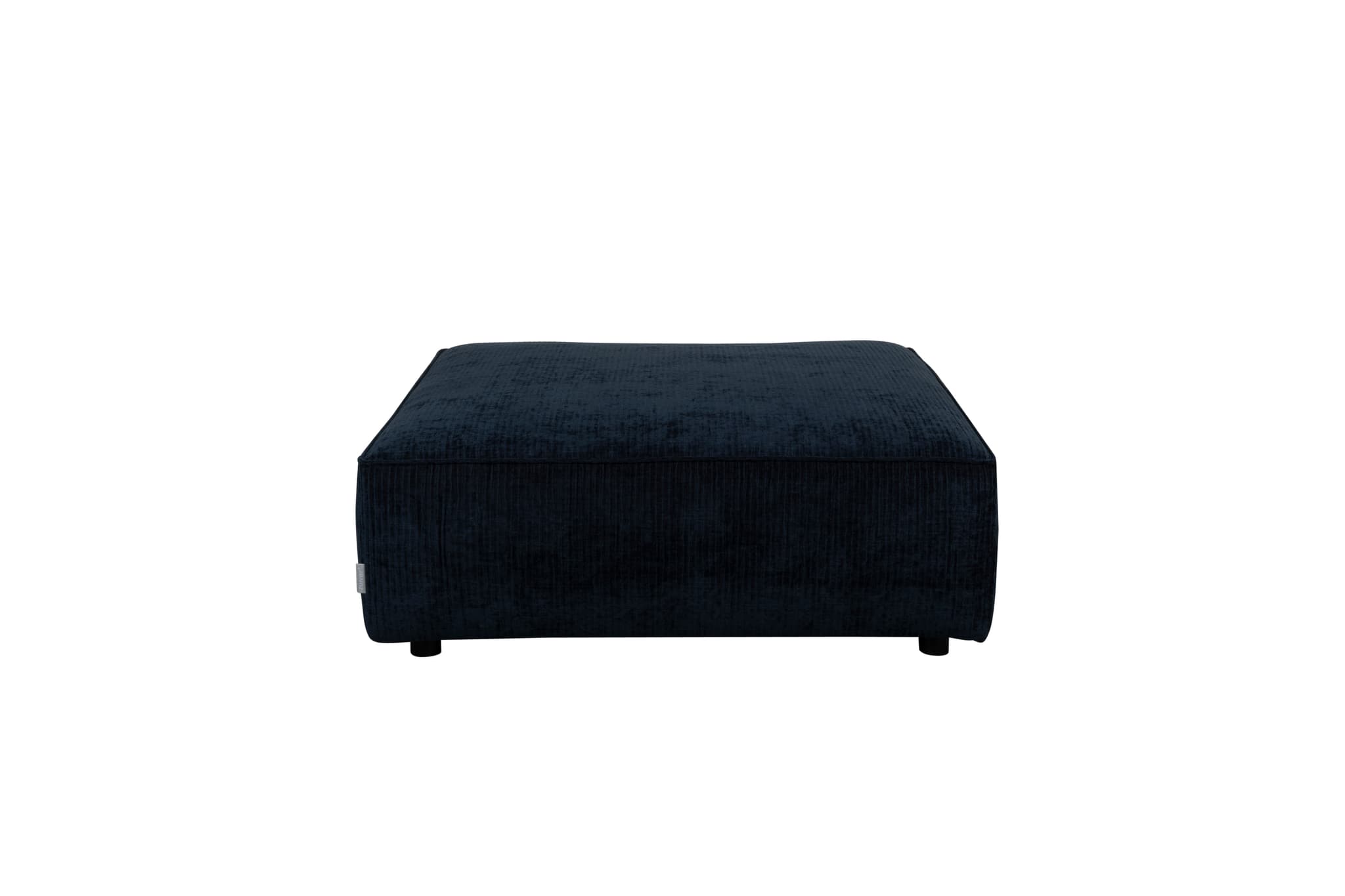 ZUIVER Hunter Sofa Element 1,5-sits, utan rygg - marin sammet och plast