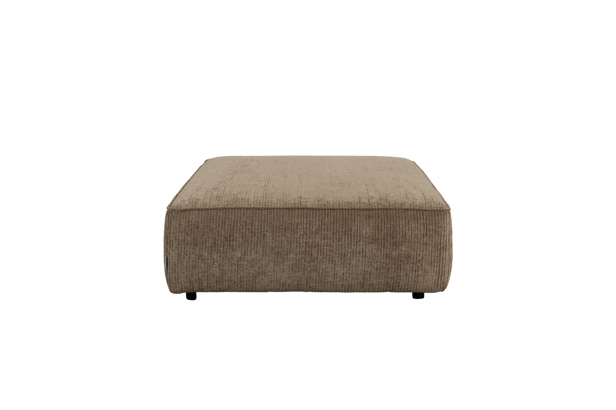 ZUIVER Hunter Sofa Element 1,5-sits, utan rygg - mosssammet och plast