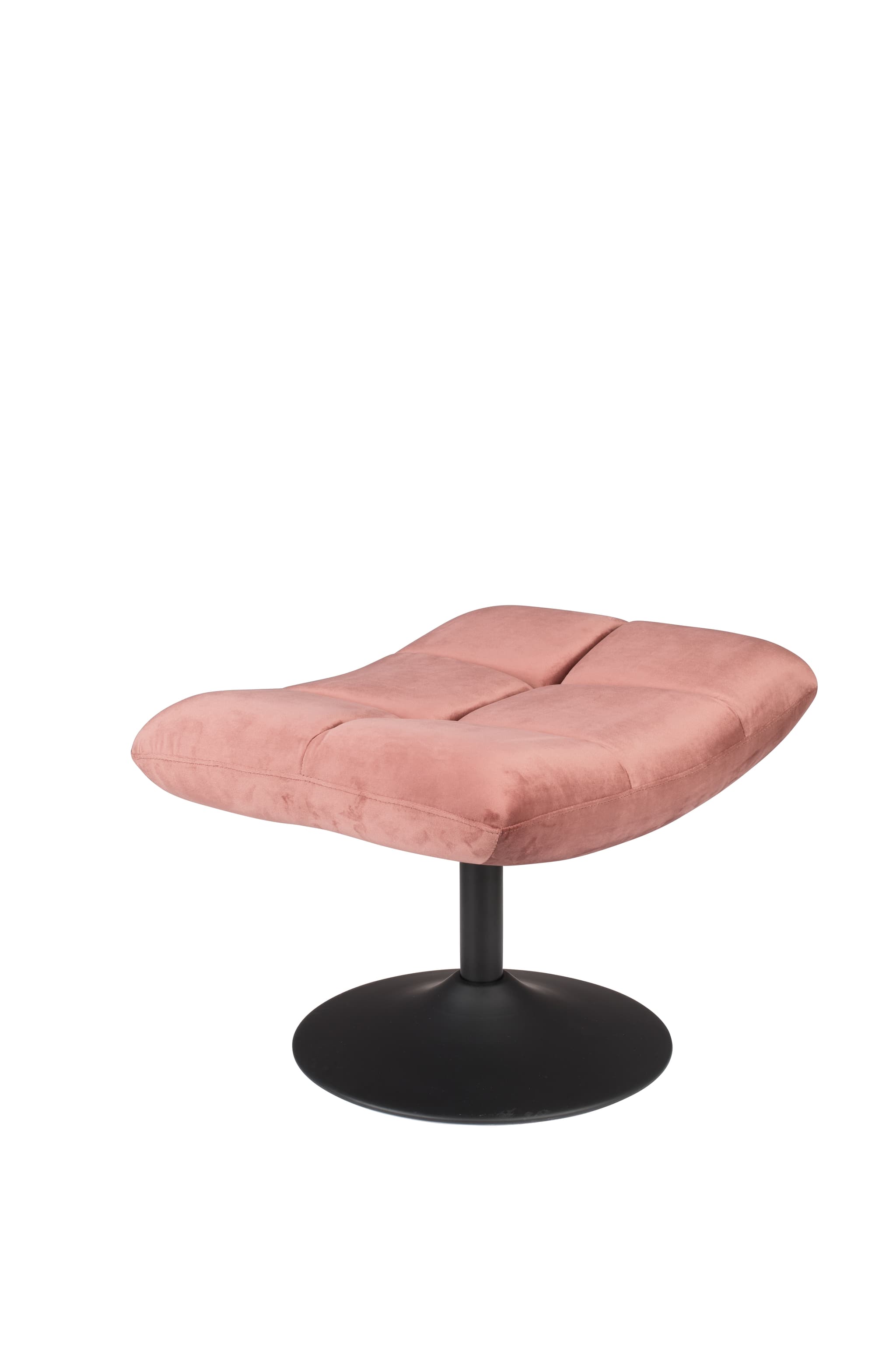 DUTCHBONE Pallbar Sammet Gammalrosa