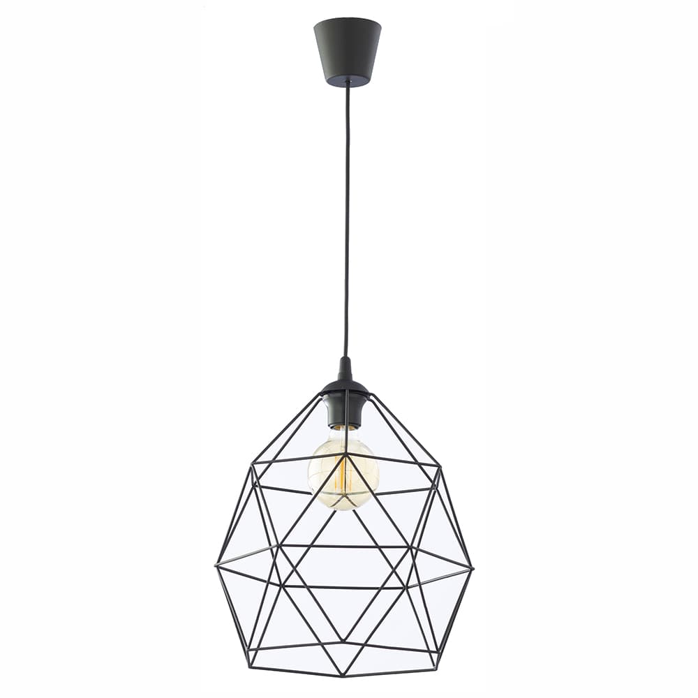 TK Galaxy taklampa, Large - svart metall