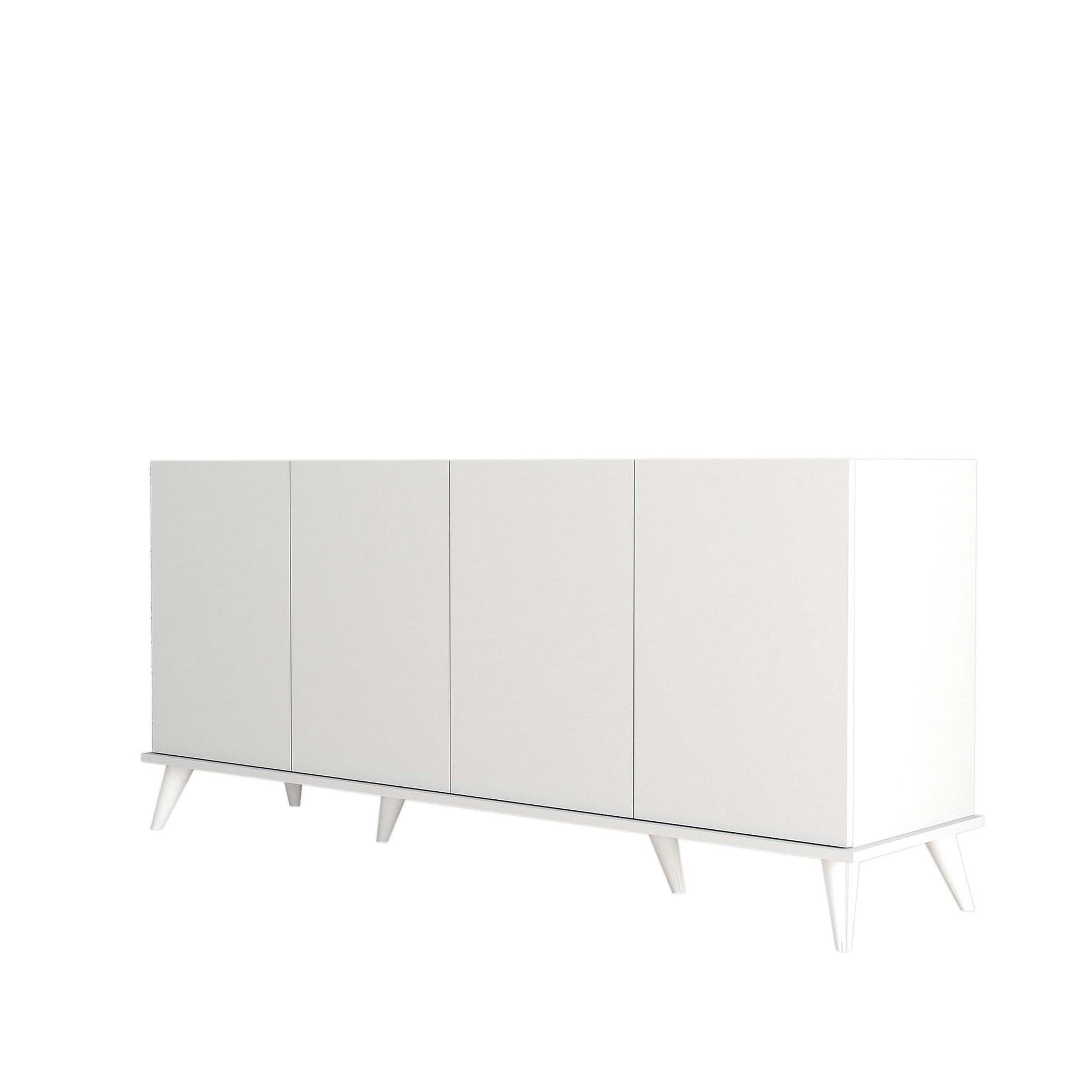 NORDVÄRK Elegant konsol, vit
