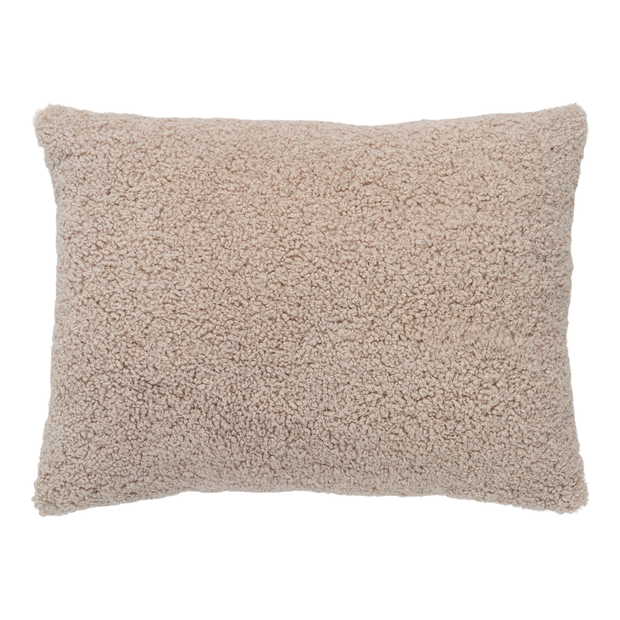 HOUSE NORDIC Tavira dekorativa kudde, rektangulär - gråbrun bouclé polyester (45x60)