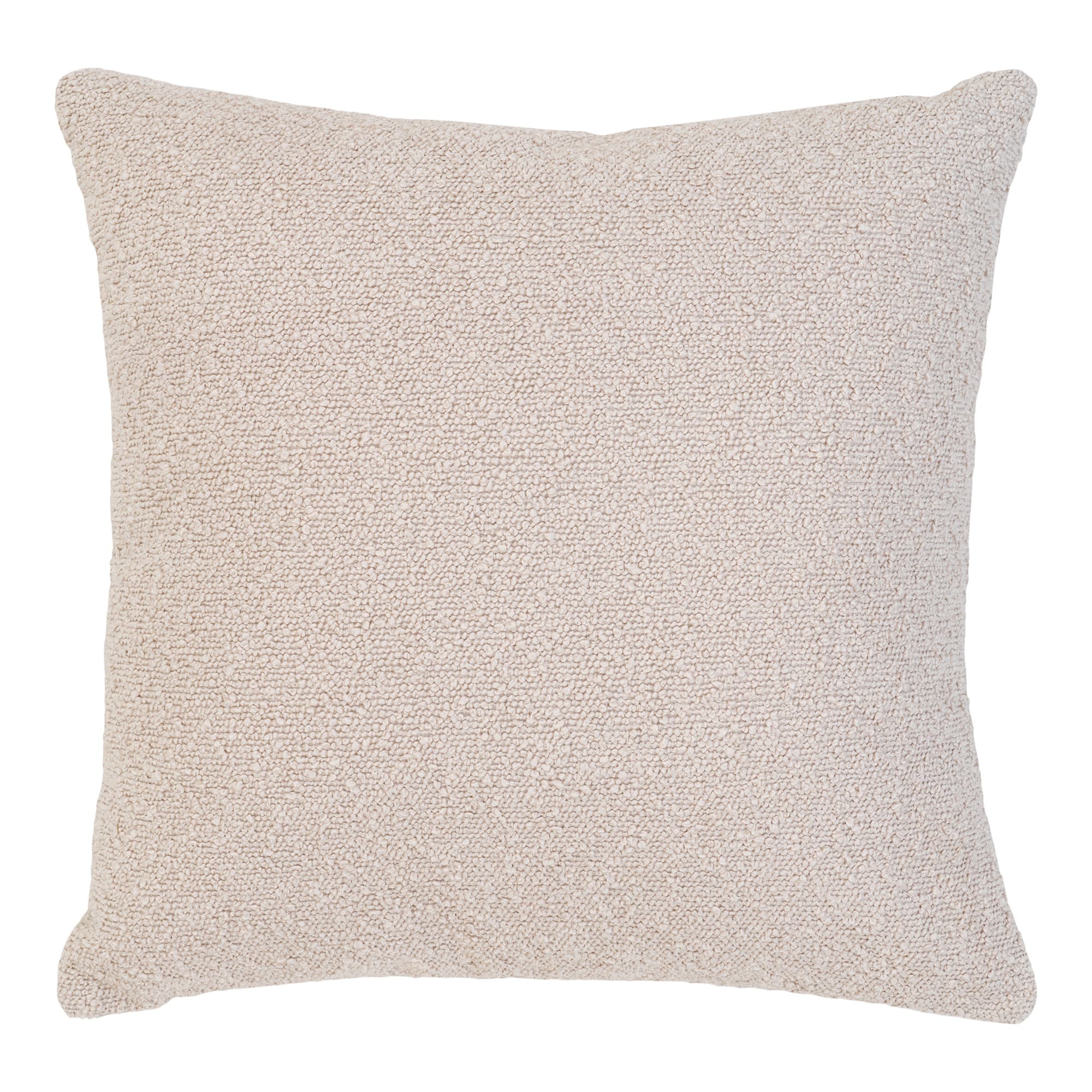 HOUSE NORDIC Savannah kudde, fyrkantig - beige bouclé polyestertyg (45x45)