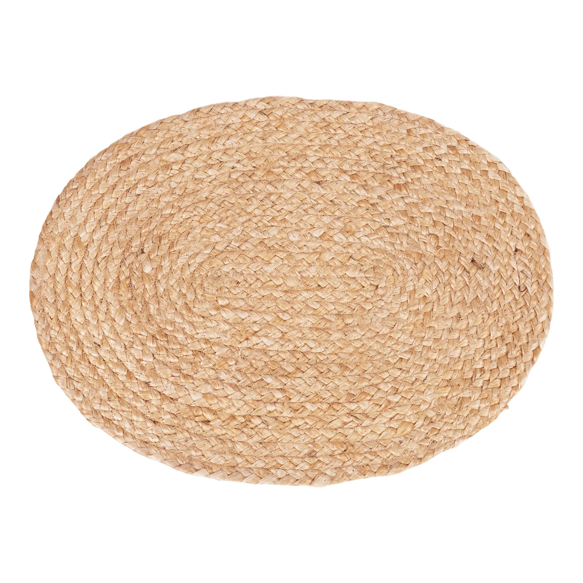 HOUSE NORDIC Bombay bordstablett, oval - naturlig jute (35x45) (set med 4)