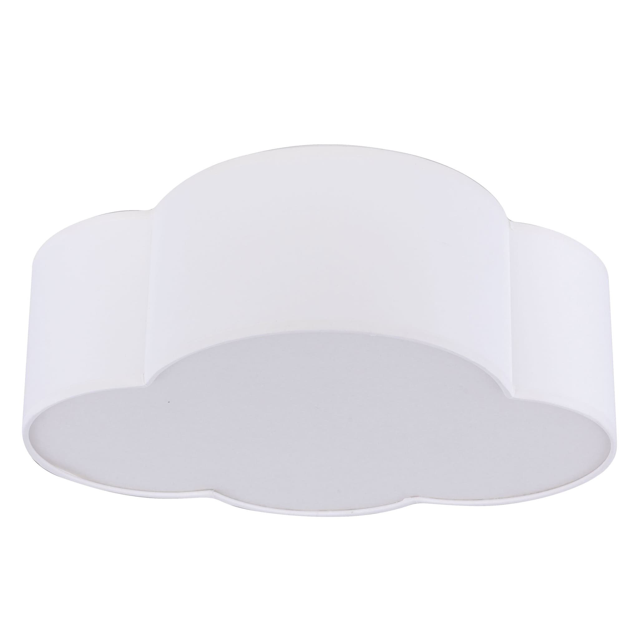 TK Sky barnlampa, Mini - vitt tyg och vit plast