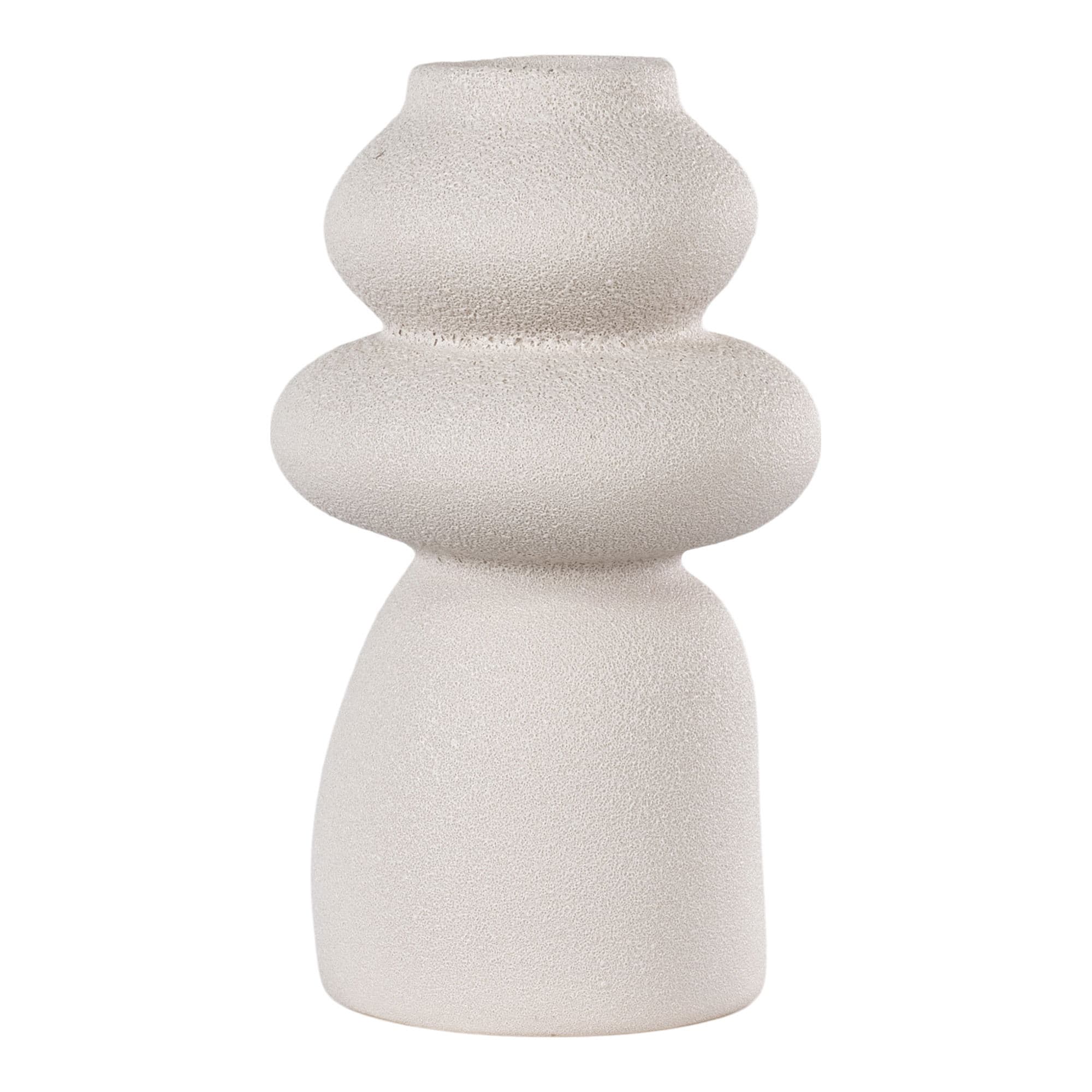HOUSE NORDIC Vas - Vas, keramik, beige, ø14,5x26,5 cm