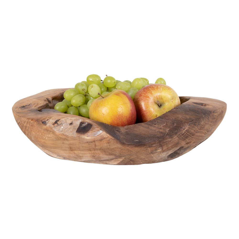 HOUSE NORDIC Rio Teak skål - teak (ø 30)