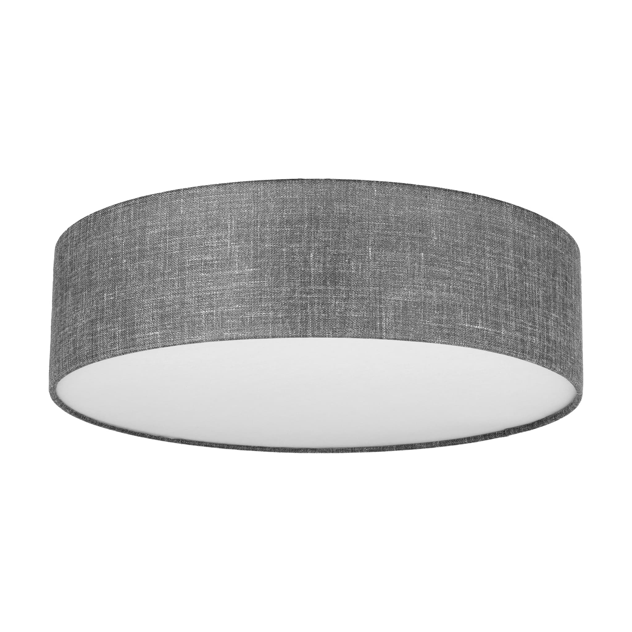 TK Earth barnlampa - tyg, plast och vit metall