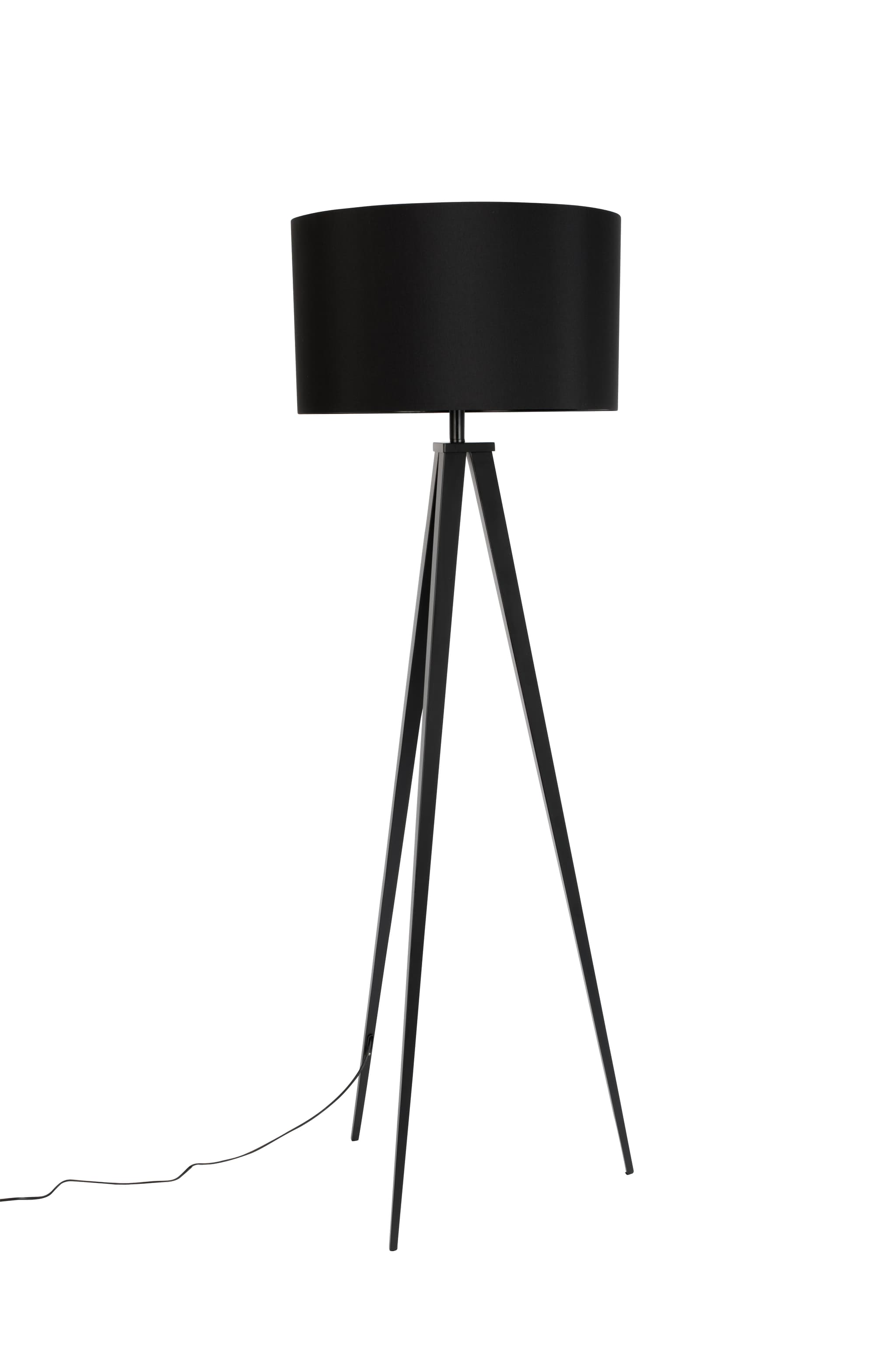 ZUIVER Stativ golvlampa - svart metall