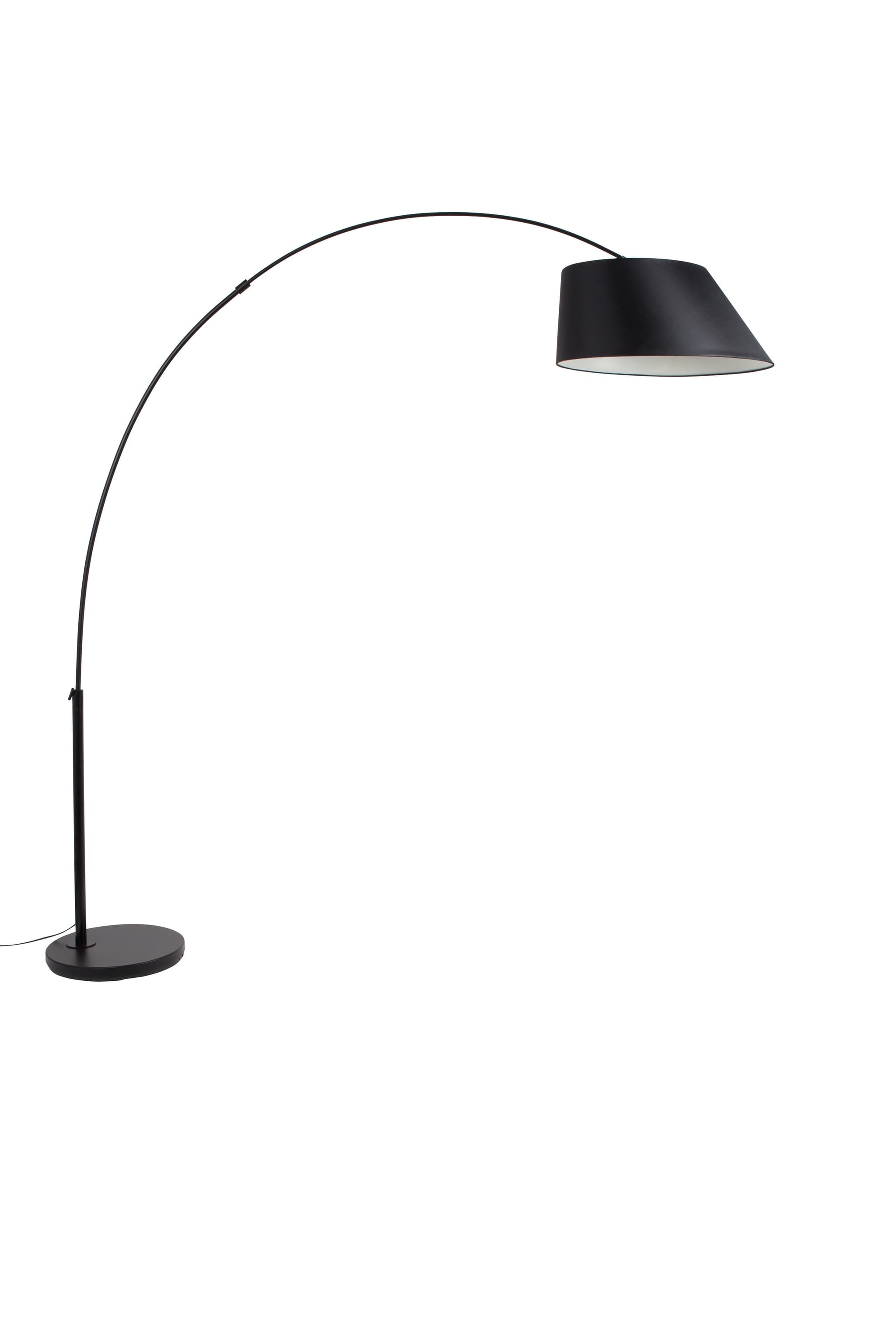 ZUIVER Arc golvlampa - svart metall