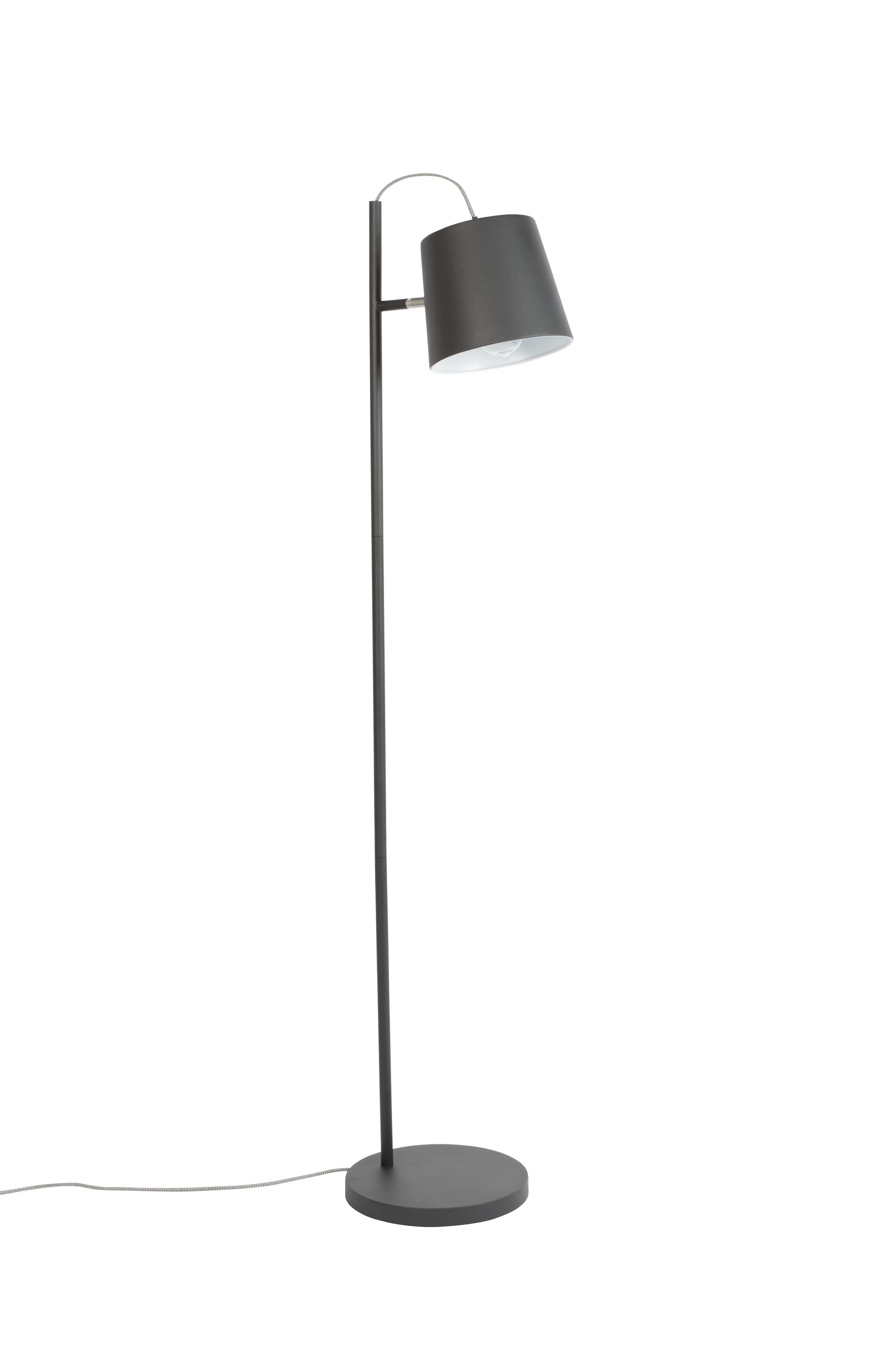 ZUIVER Buckle Head golvlampa - svart järn