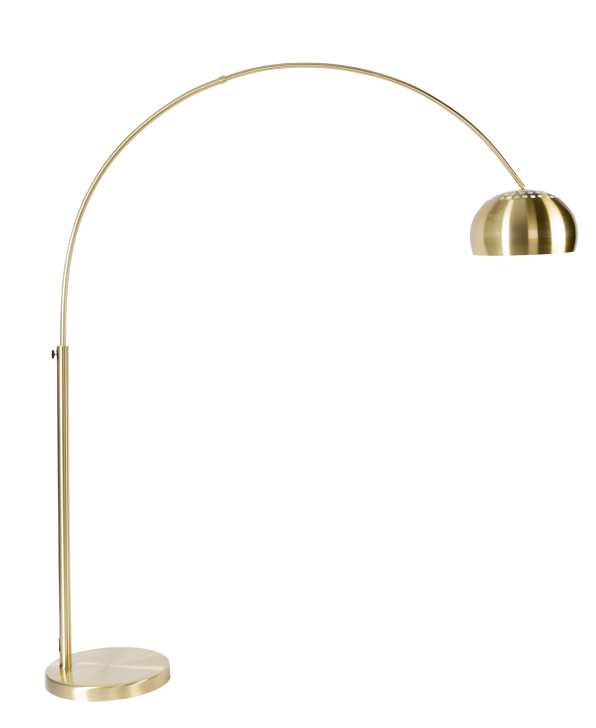 ZUIVER Bow golvlampa - mässing metall