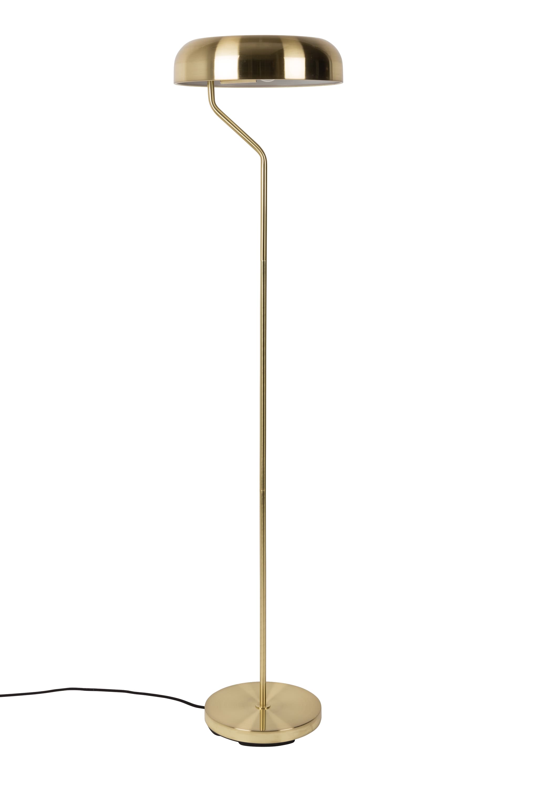 DUTCHBONE Eclipse golvlampa - mässingsjärn