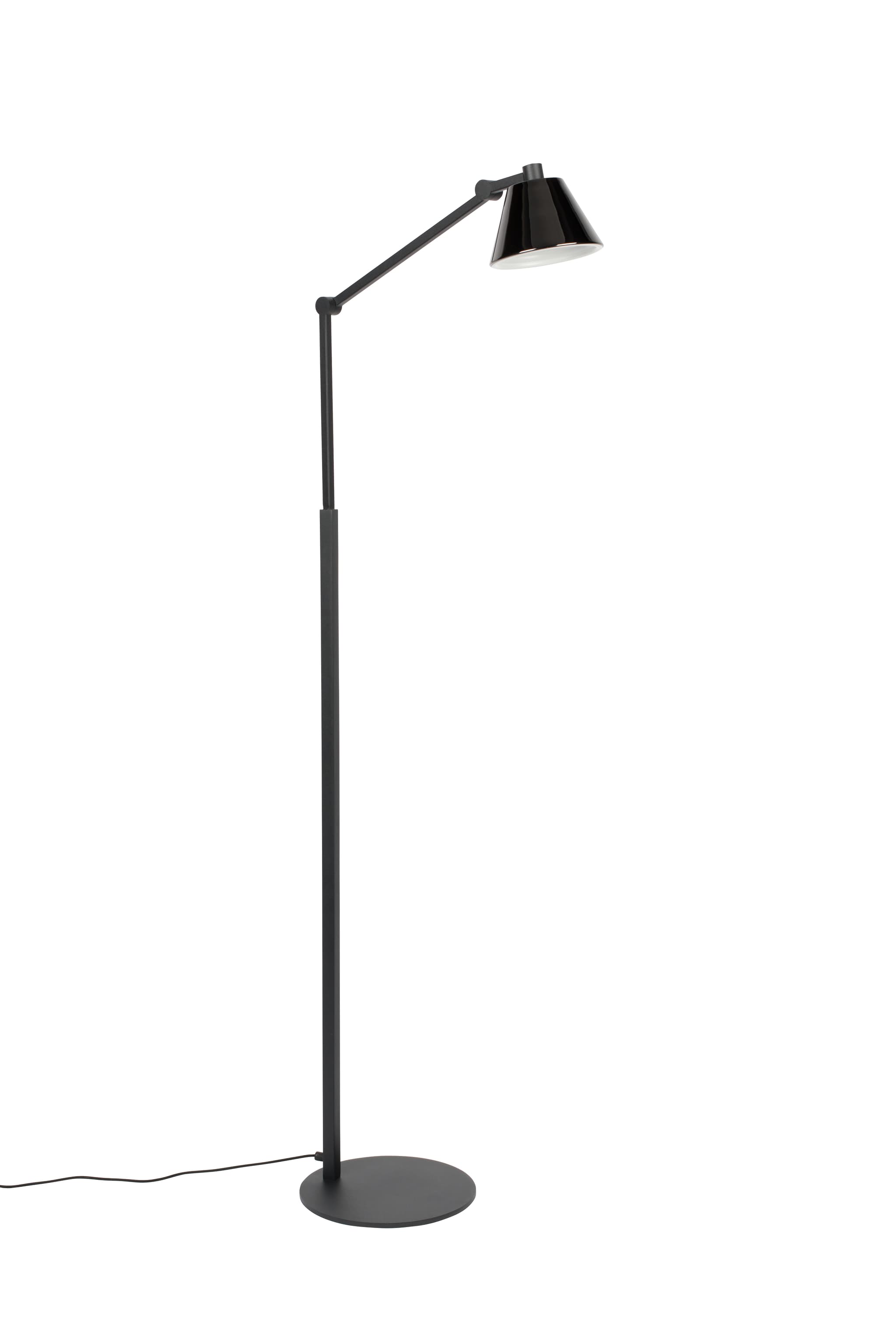 ZUIVER Lub golvlampa - svart järn
