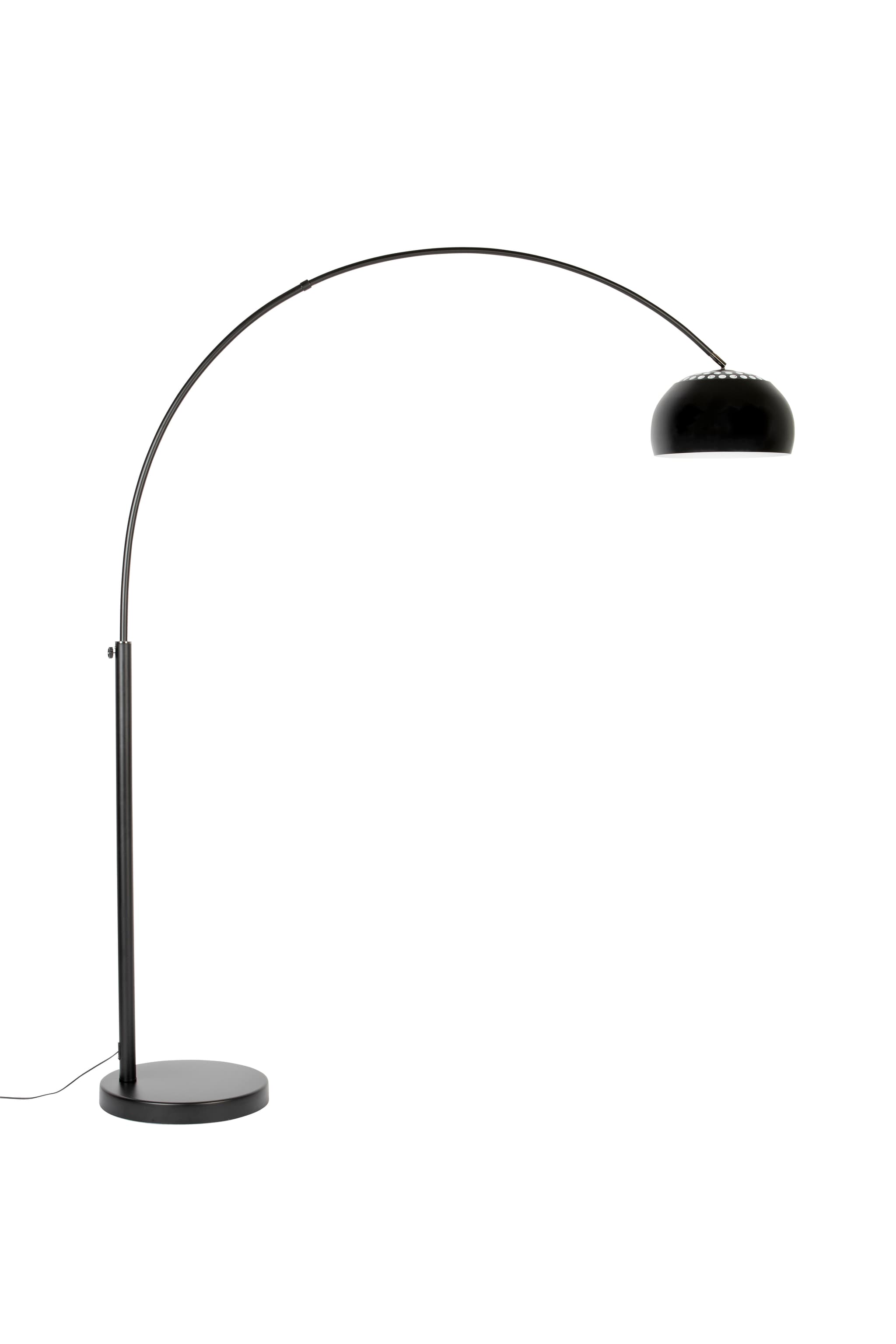 ZUIVER Bow golvlampa - svart metall
