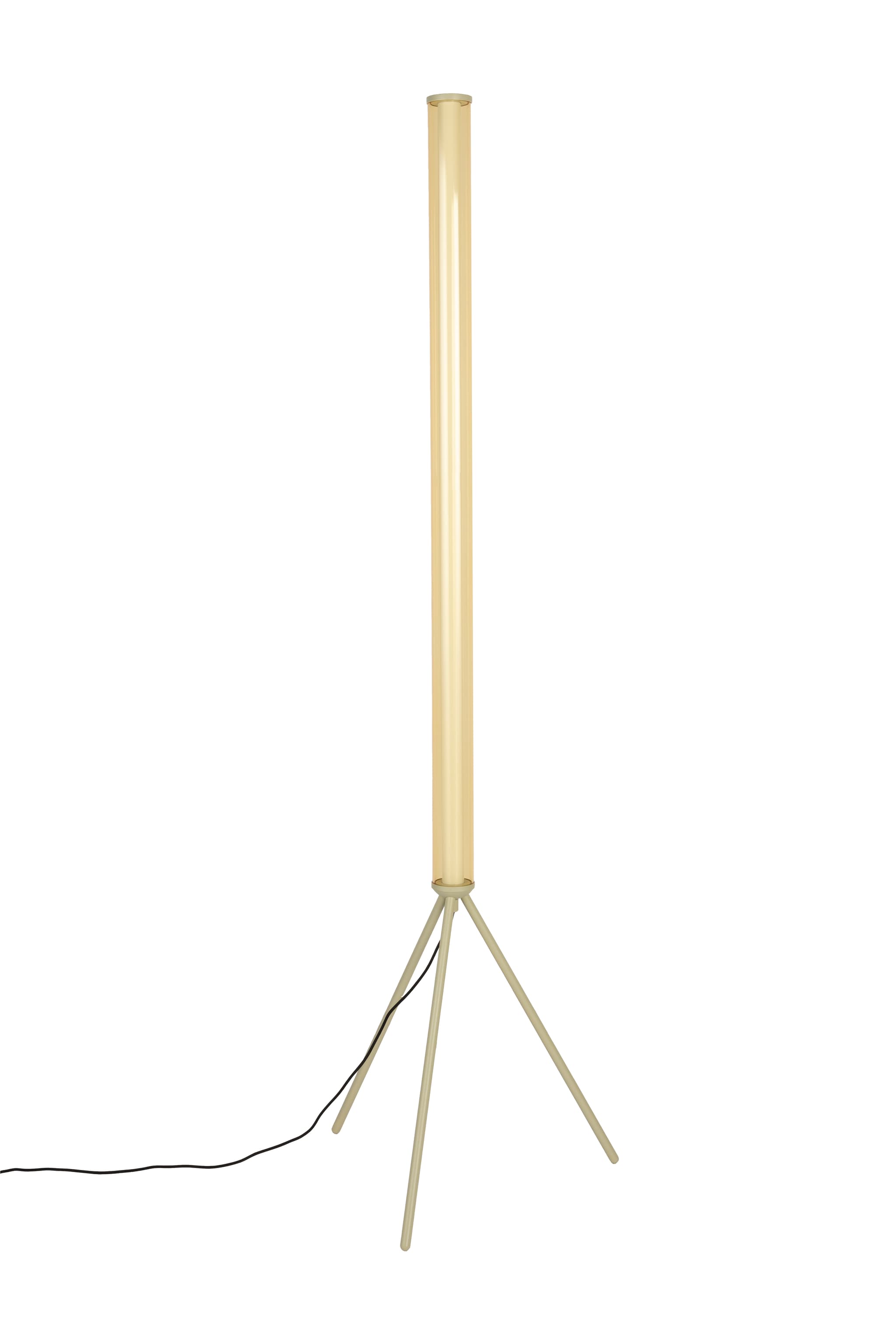 ZUIVER Scotty golvlampa - beige glas
