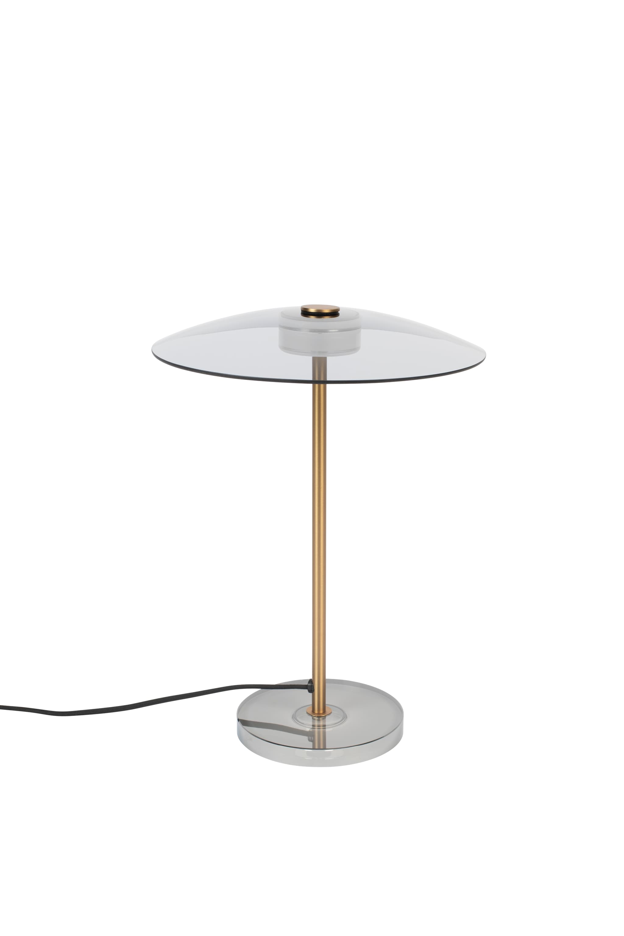 ZUIVER Float bordslampa - glas och guldjärn