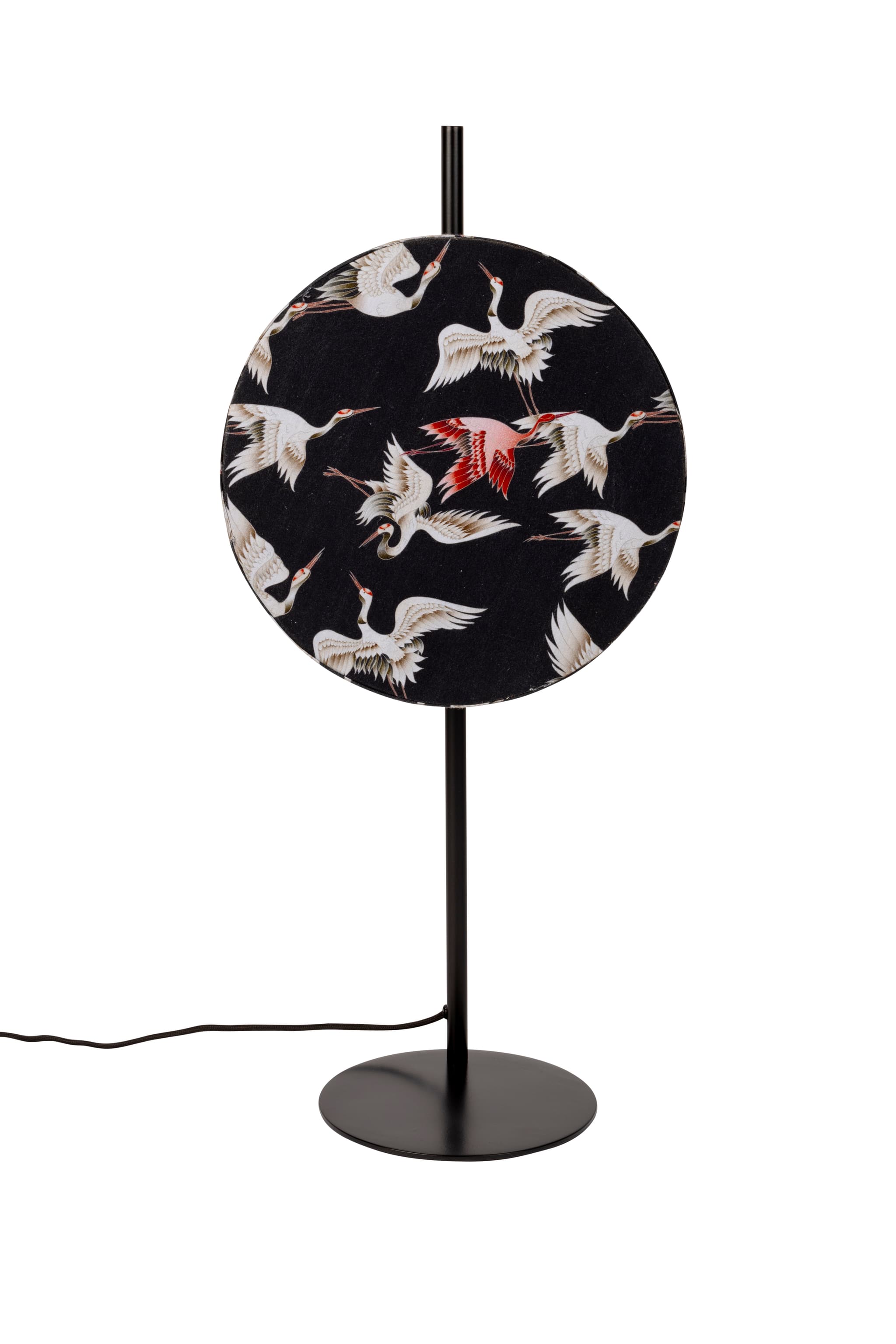 WHITE LABEL LIVING Jaylee bordslampa - svart metall