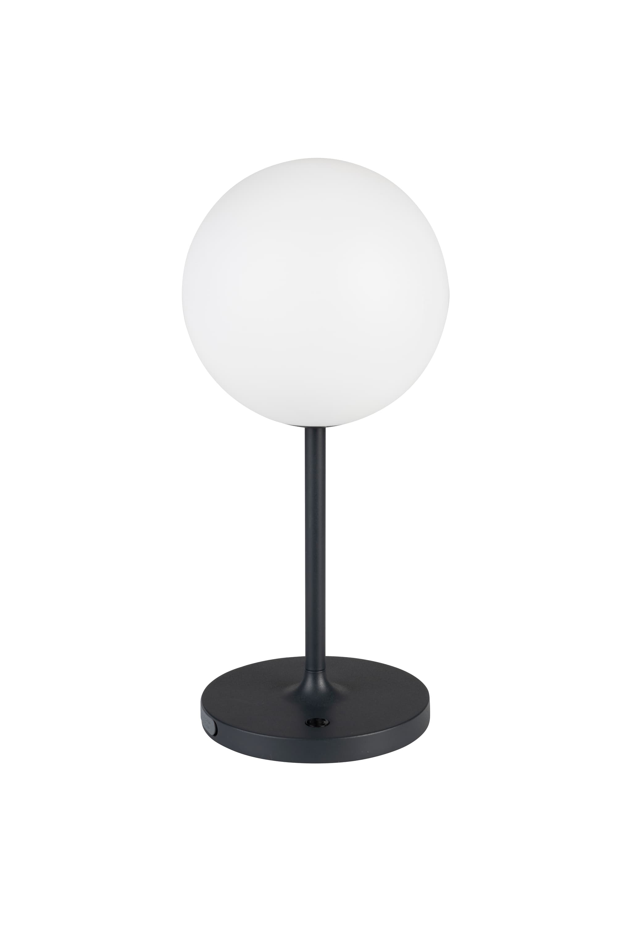 WHITE LABEL LIVING Hub bordslampa - polypropen och blå