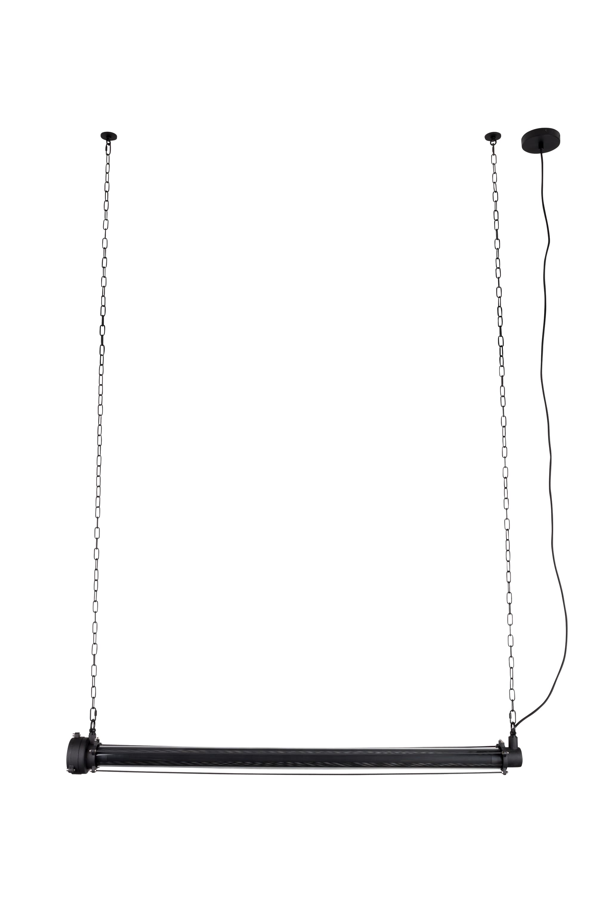 ZUIVER Prime taklampa XL - svart järn
