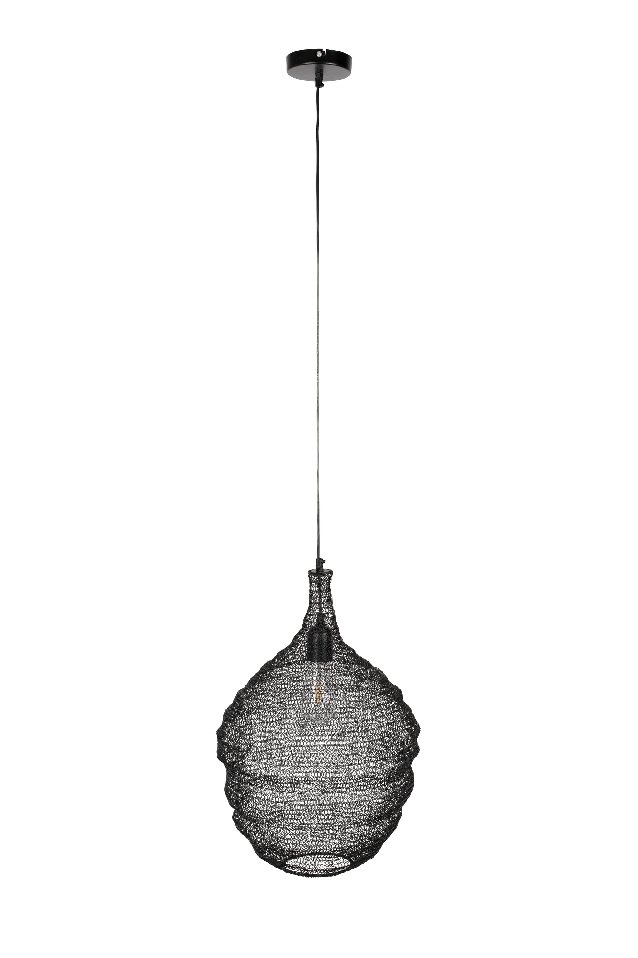 WHITE LABEL LIVING Pendel Lena M Svart