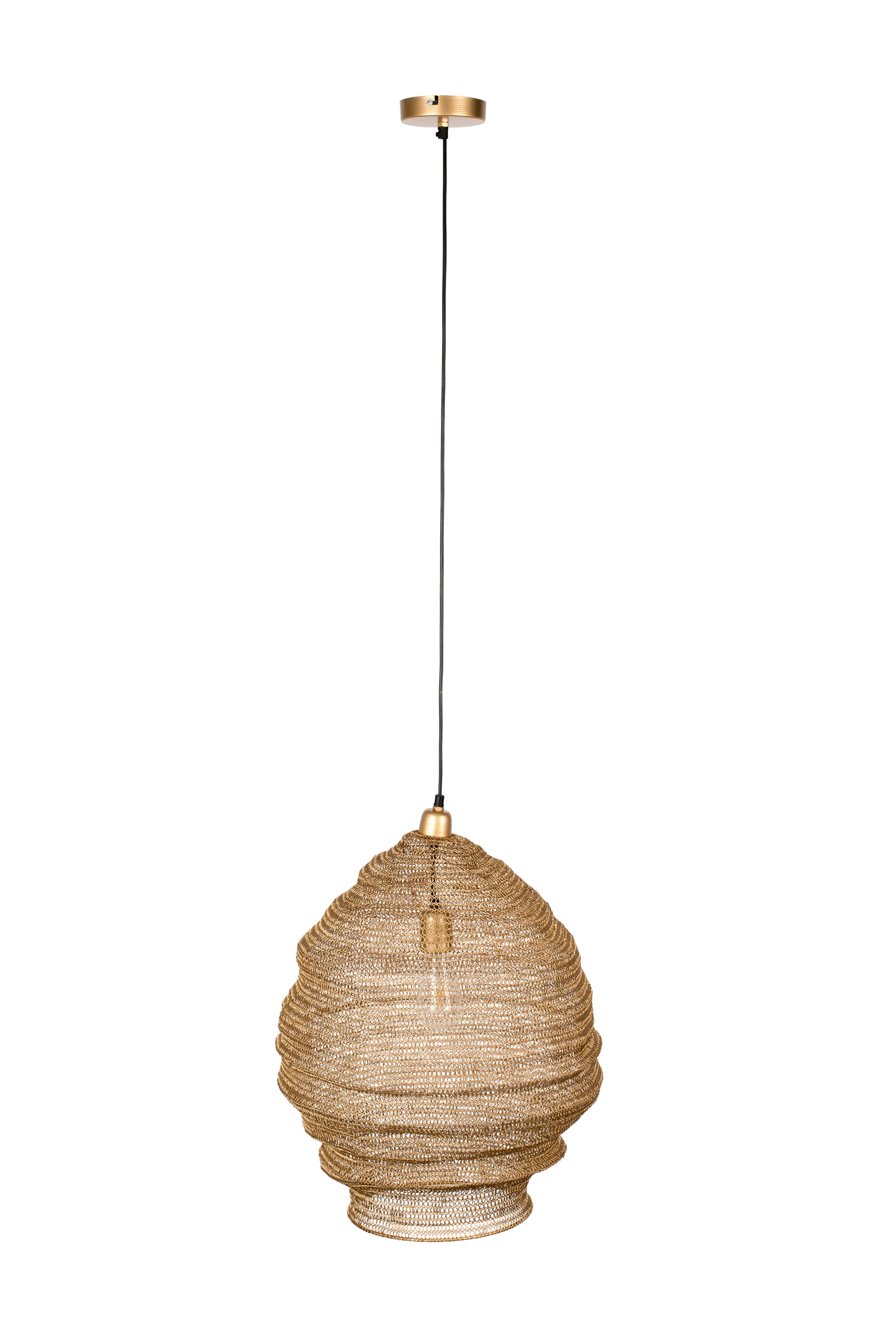 WHITE LABEL LIVING Pendel Lena L Messing