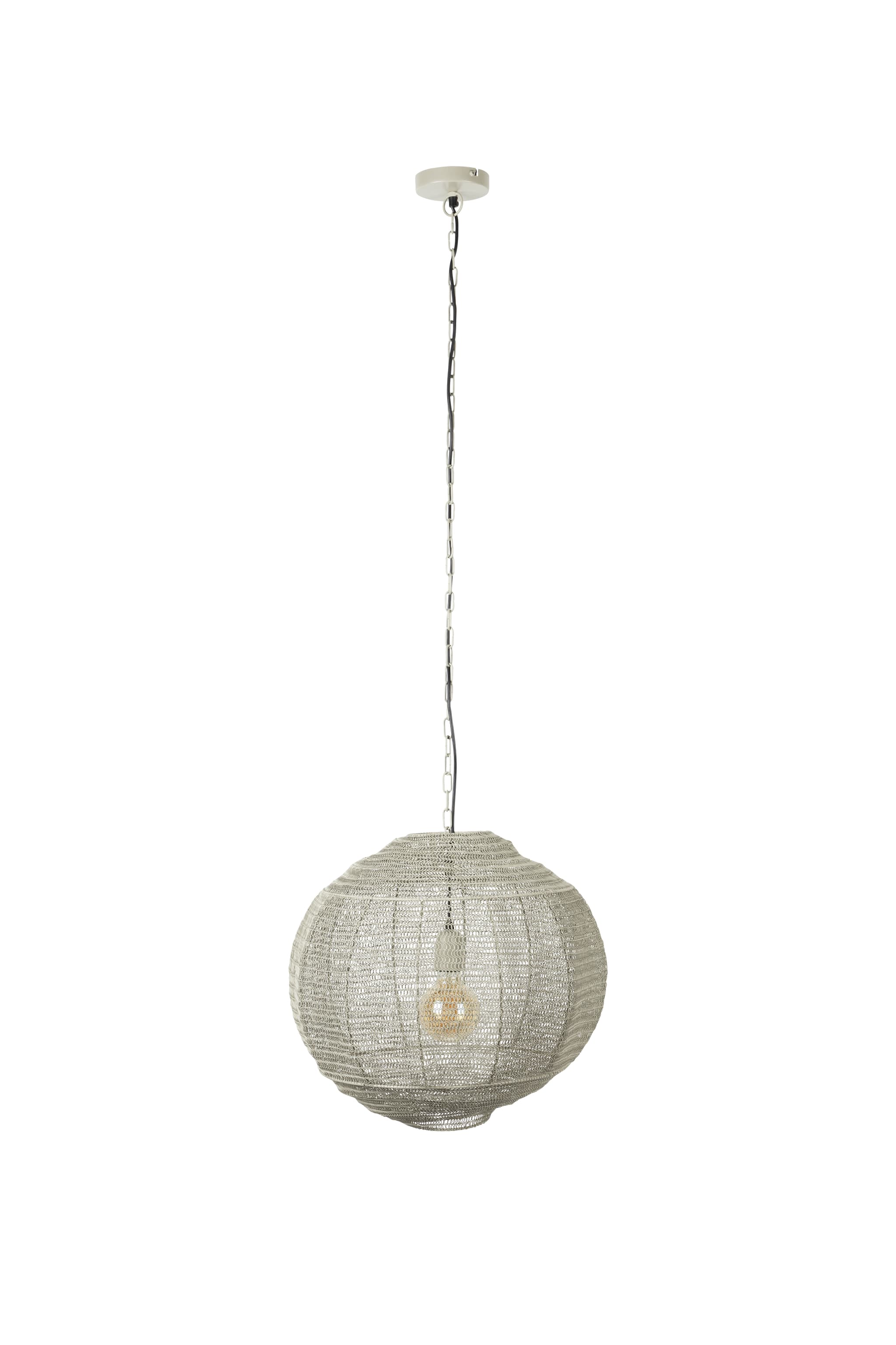 DUTCHBONE taklampa Meezan Sand Grey M