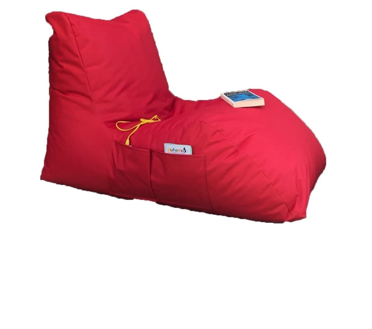 NORDVÄRK outdoor Daybed sittsäck, vattentät - röd polyester