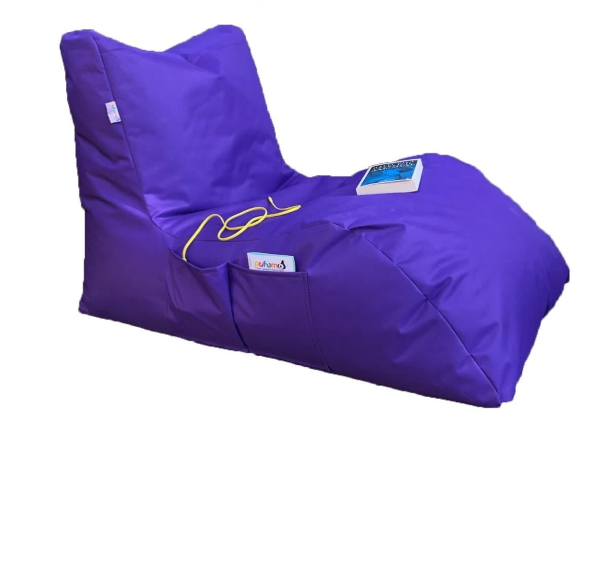 NORDVÄRK utomhus dagbädd säcksäck, vattentät - lila polyester