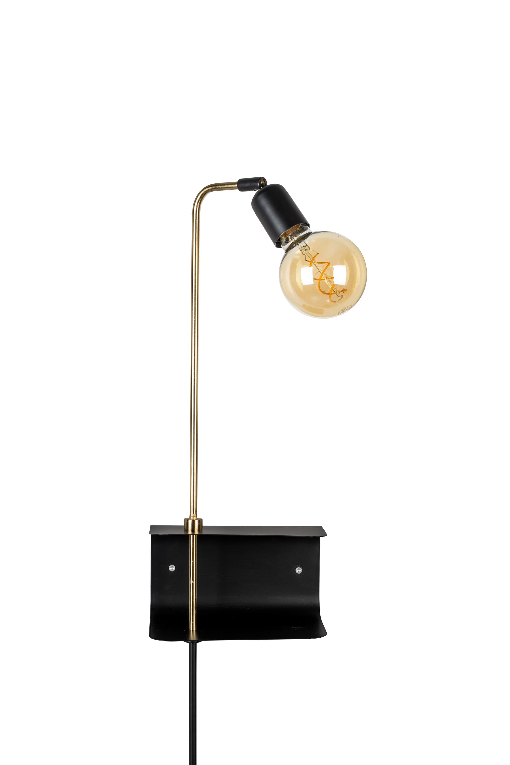 DUTCHBONE Vägglampa Shaw Svart