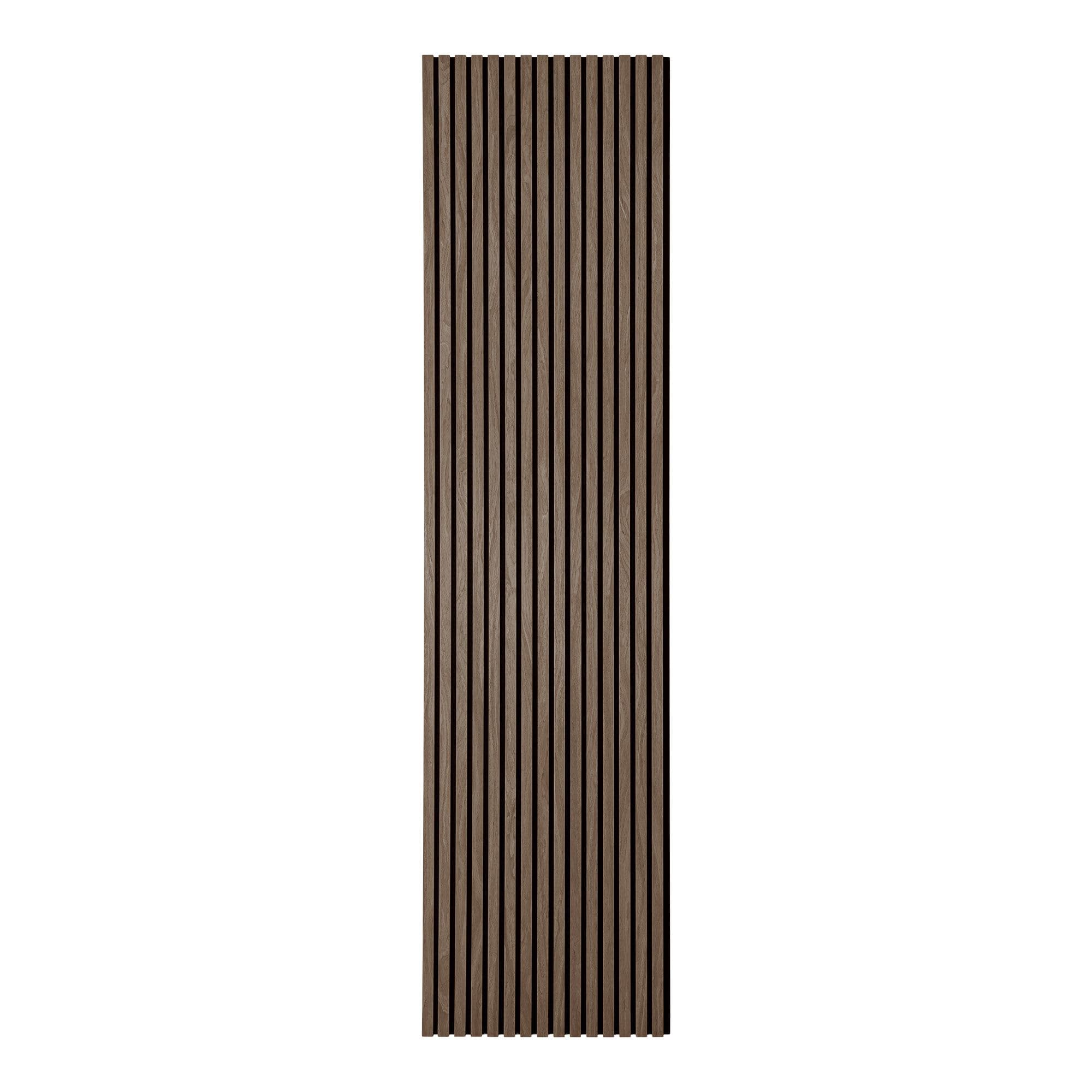 HOUSE NORDIC akustikpanel - brunt valnötsliknande träfaner (2400x600x22mm)