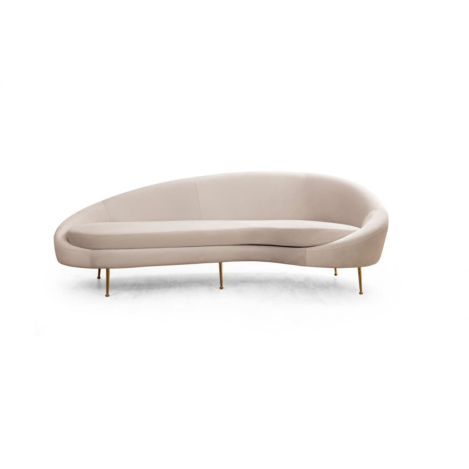 NORDVÄRK Eses Right - Beige 3-sits soffa