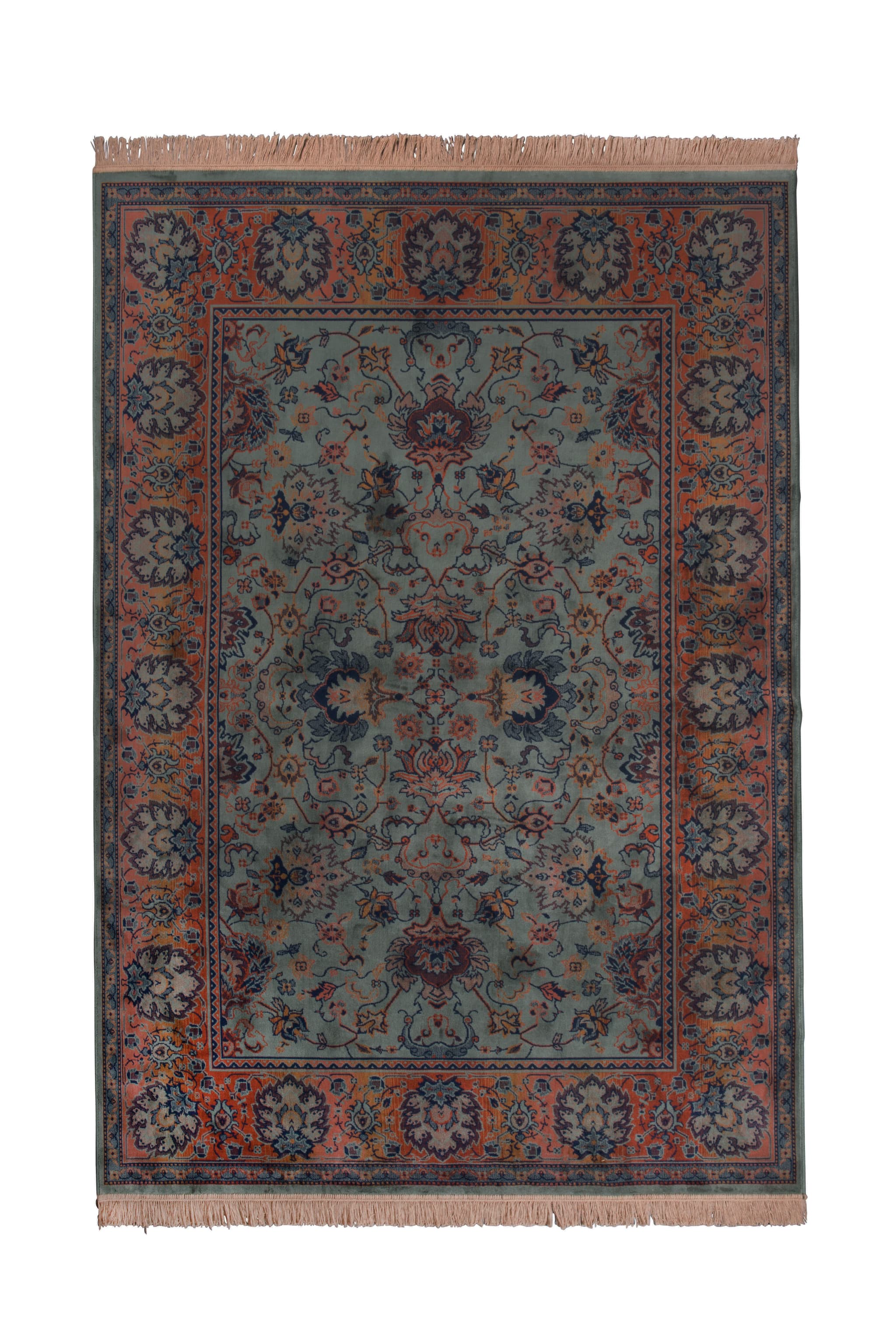 DUTCHBONE Bud matta, rektangulär - grön bomull, polyester, viskos (170X240)