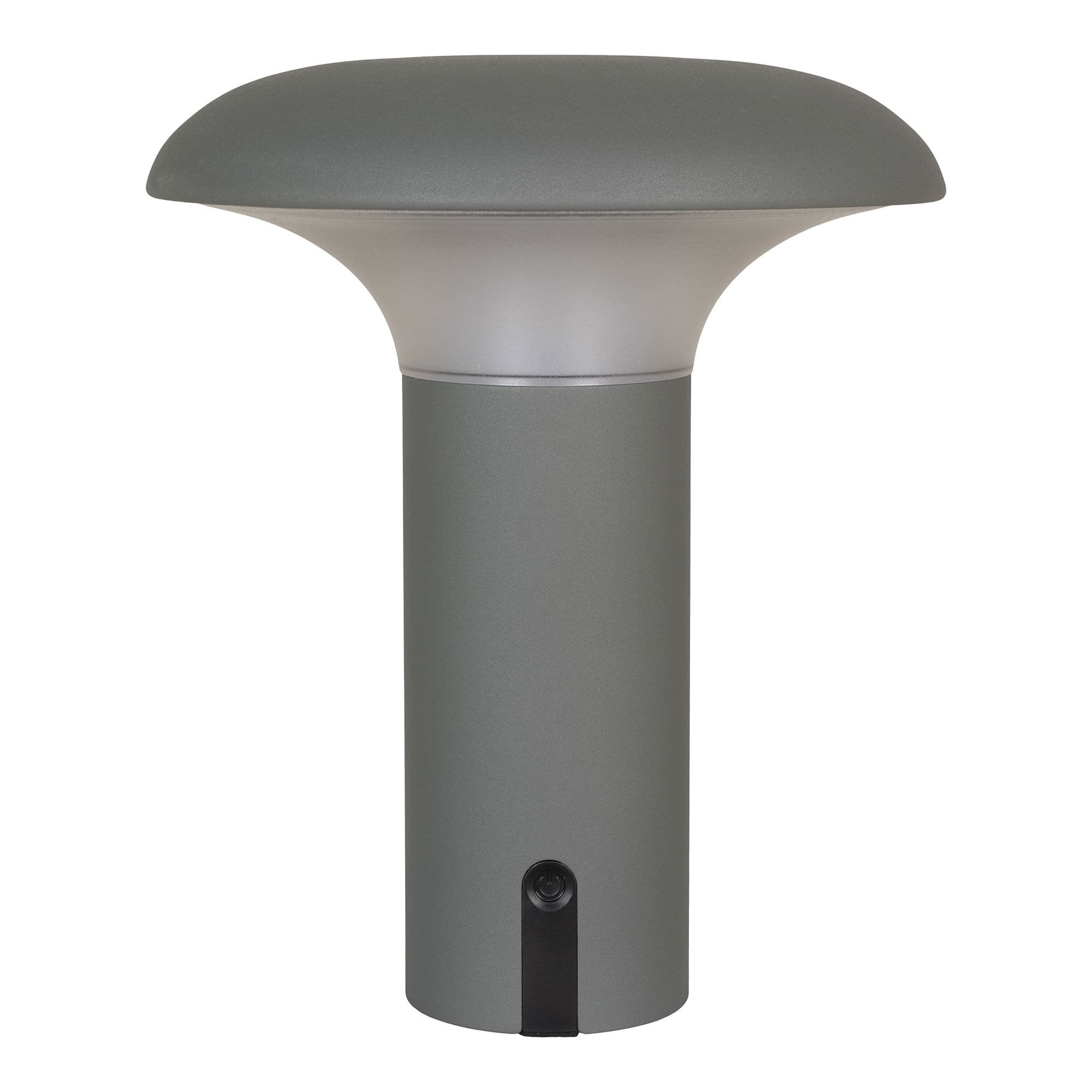 HOUSE NORDIC Ramsey LED-lampa - Lampa, uppladdningsbar, grå