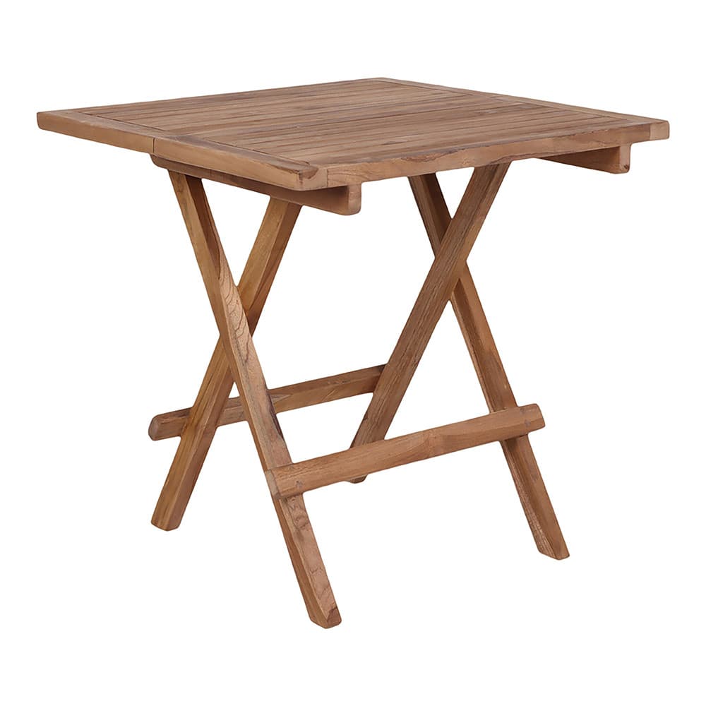 HOUSE NORDIC Bilbao soffbord - naturligt teak, fyrkantigt (50x50)