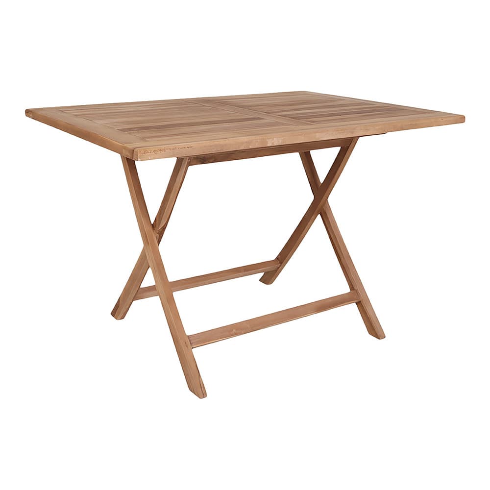 HOUSE NORDIC Oviedo Matbord - Naturlig Teak, Rektangulärt (120 x 80 cm)