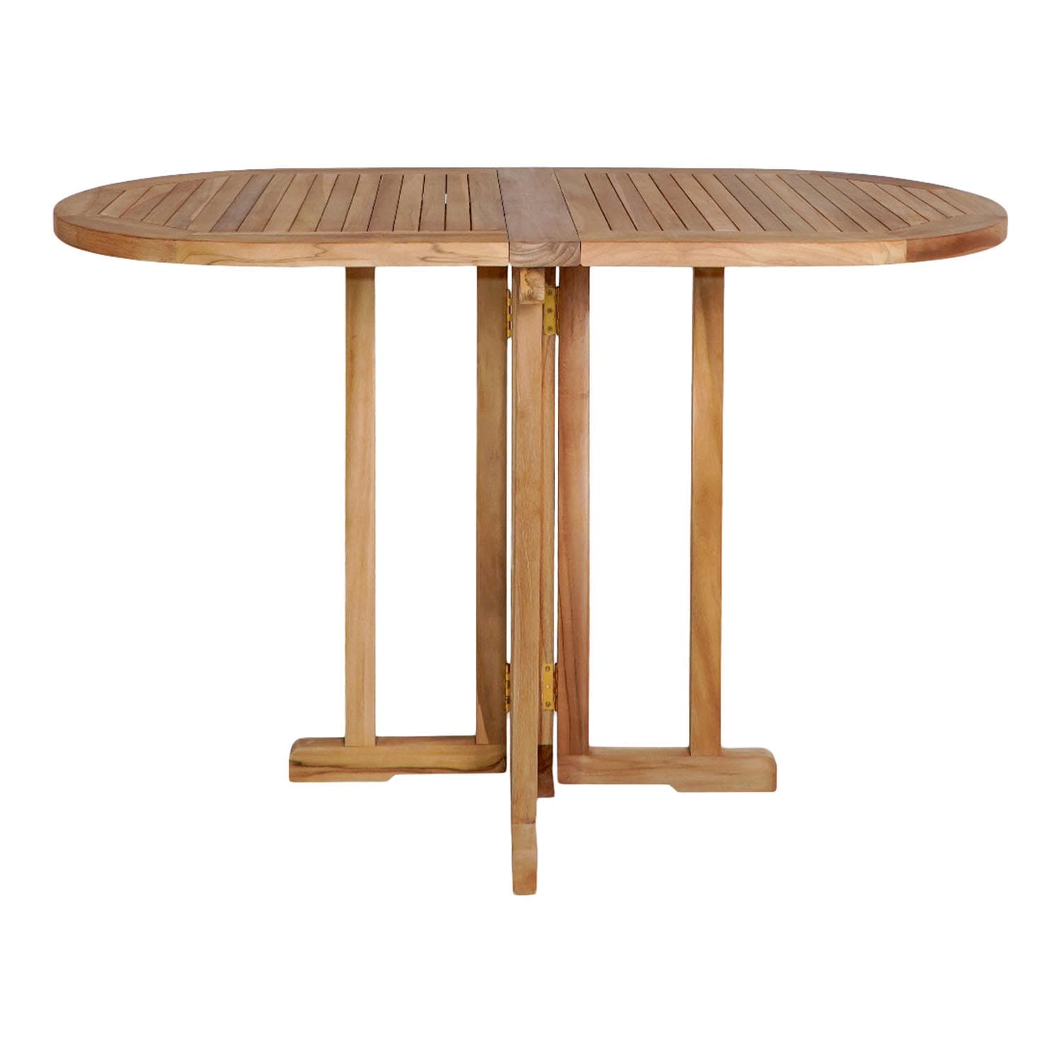 HOUSE NORDIC Huelva balkongbord, hopfällbart - naturlig teak (120x60)