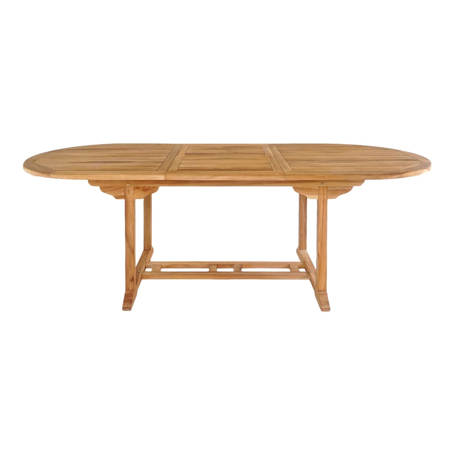 HOUSE NORDIC Salamanca Trädgårdsbord, med Förlängningsskiva - Naturlig Teak (180-240 x 90 cm)