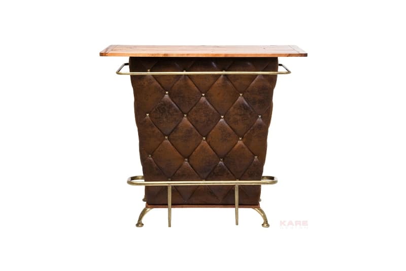 KARE DESIGN Lady Rock bardisk - brunt tyg
