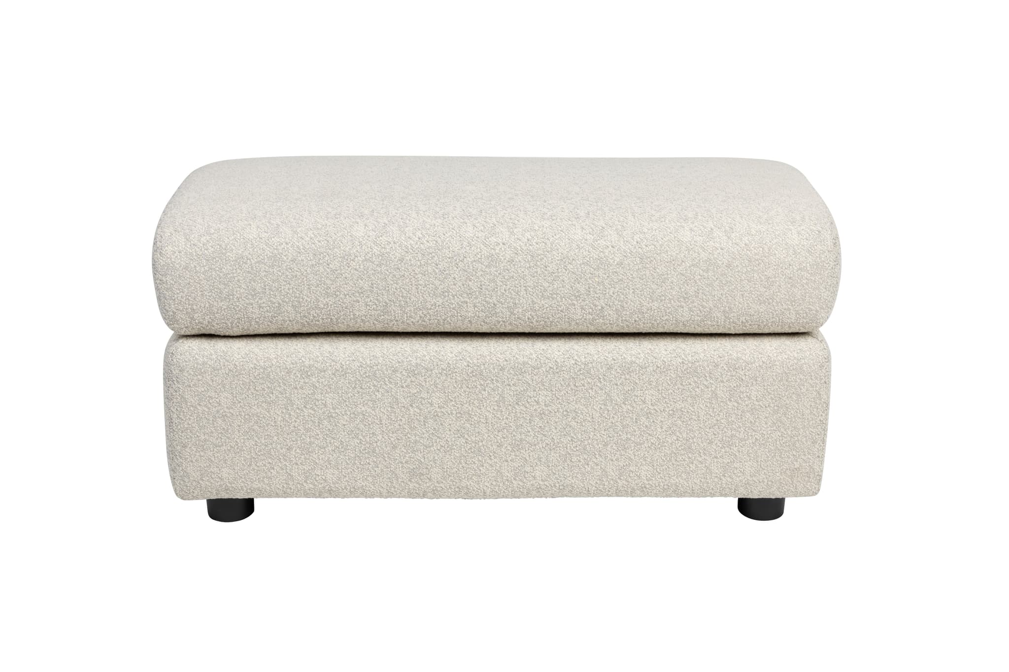 ZUIVER Mississippi utomhus fotpall - beige olefinfiber/polyester