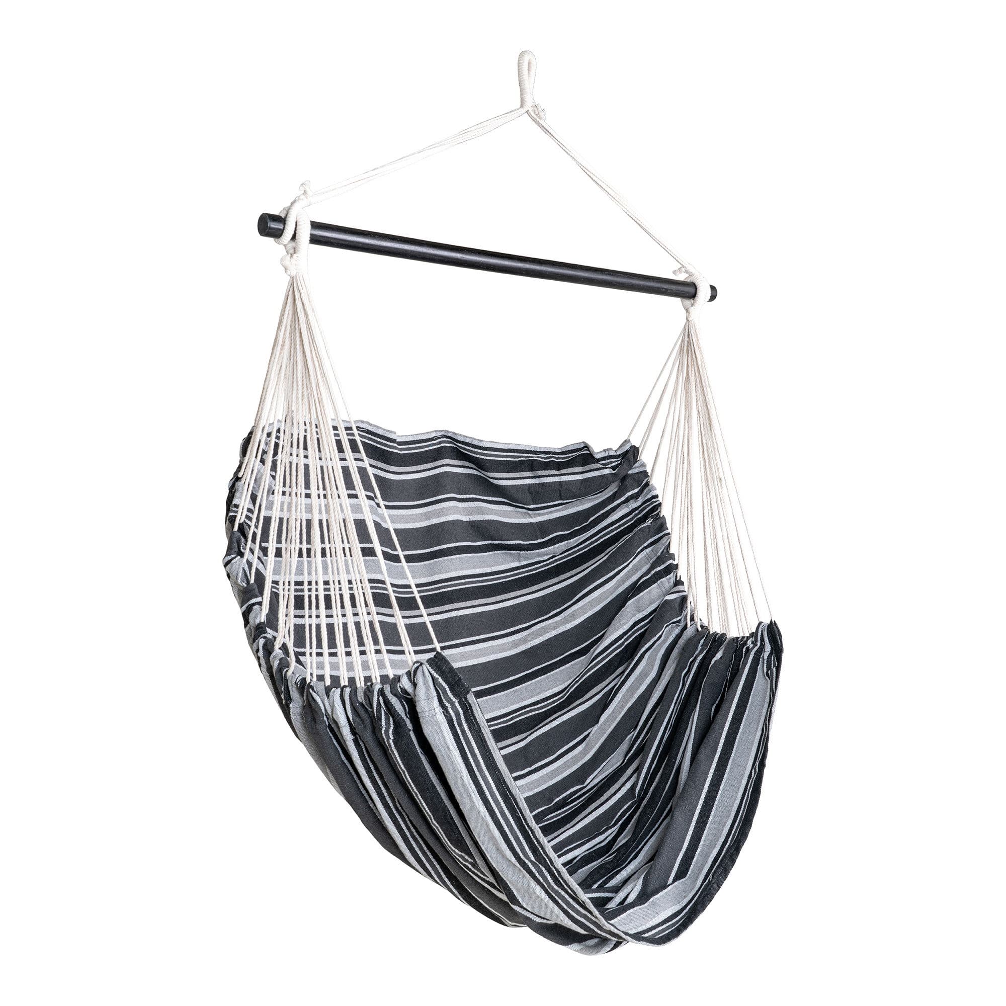 HOUSE NORDIC Hängstol, polyester/bomull, lärk, svart/grå/vit