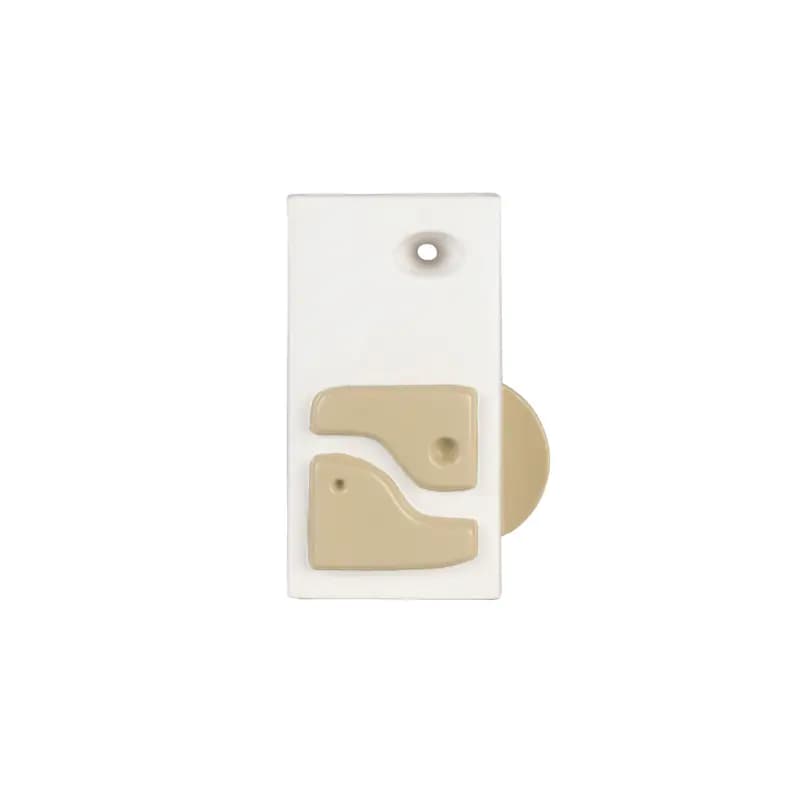 ZUIVER Bloomer vas - beige keramik