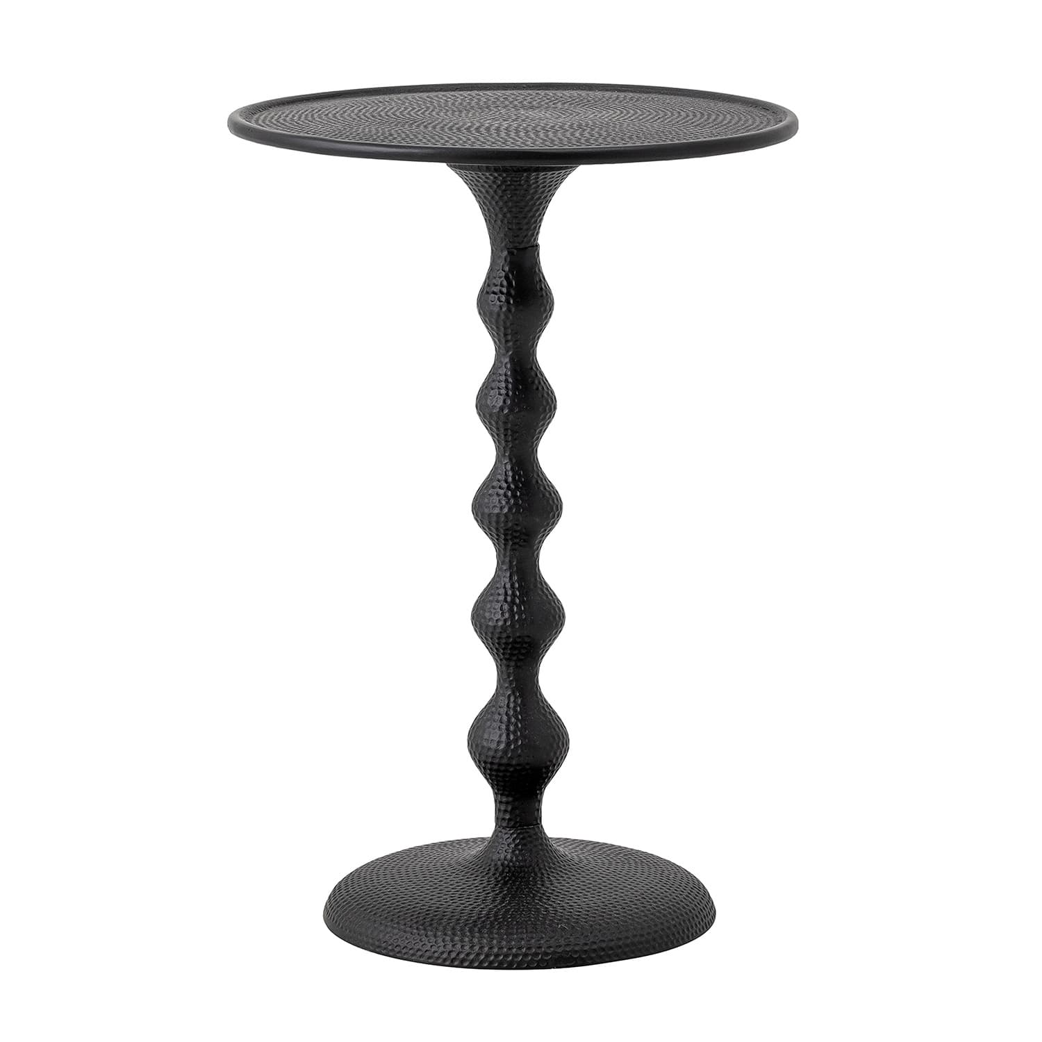 BLOOMINGVILLE Anka sidobord - svart aluminium
